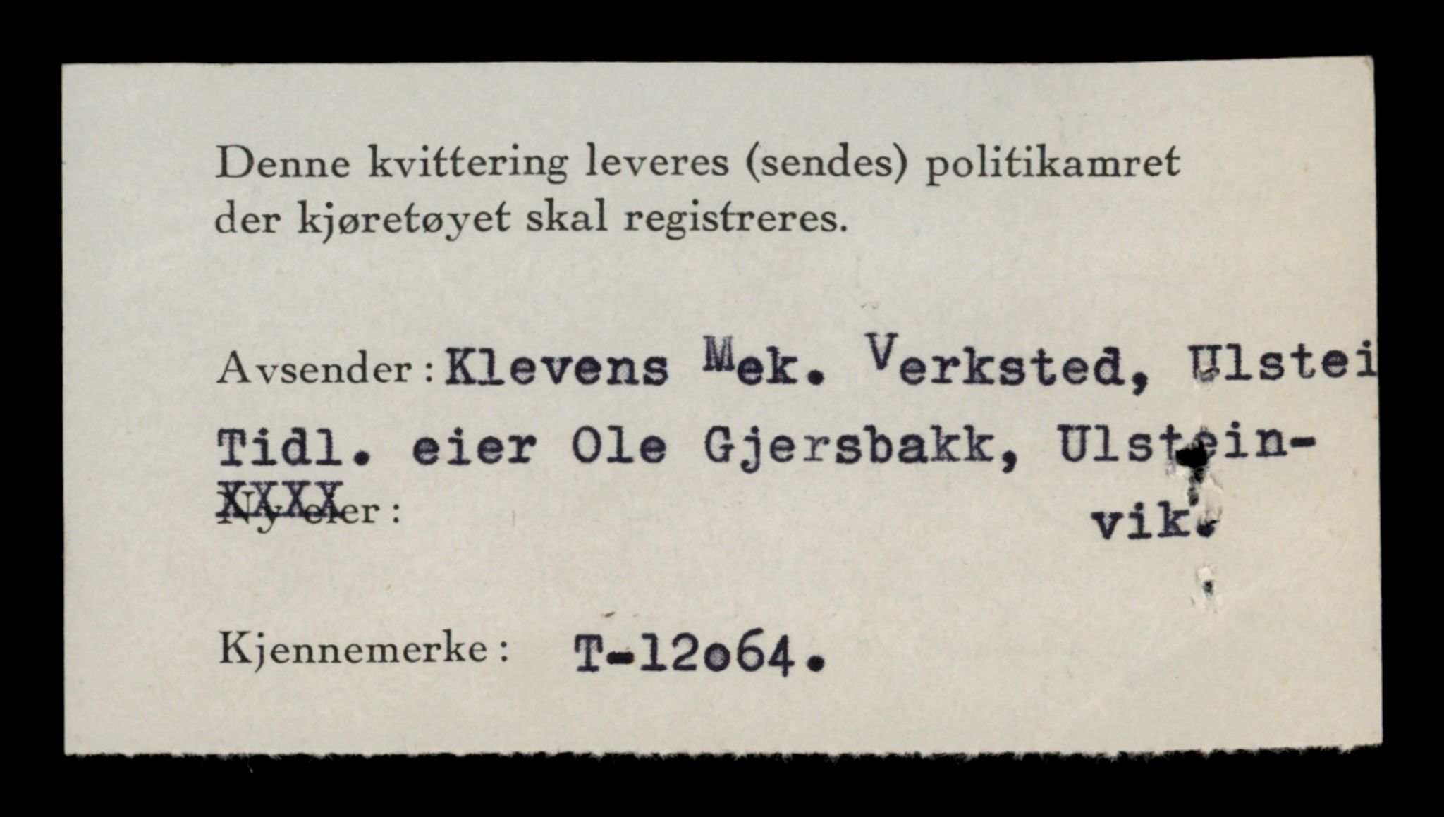 Møre og Romsdal vegkontor - Ålesund trafikkstasjon, AV/SAT-A-4099/F/Fe/L0034: Registreringskort for kjøretøy T 12500 - T 12652, 1927-1998, p. 1123