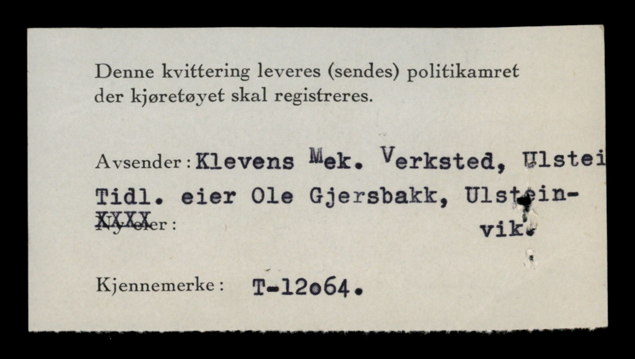 Møre og Romsdal vegkontor - Ålesund trafikkstasjon, SAT/A-4099/F/Fe/L0034: Registreringskort for kjøretøy T 12500 - T 12652, 1927-1998, p. 1123