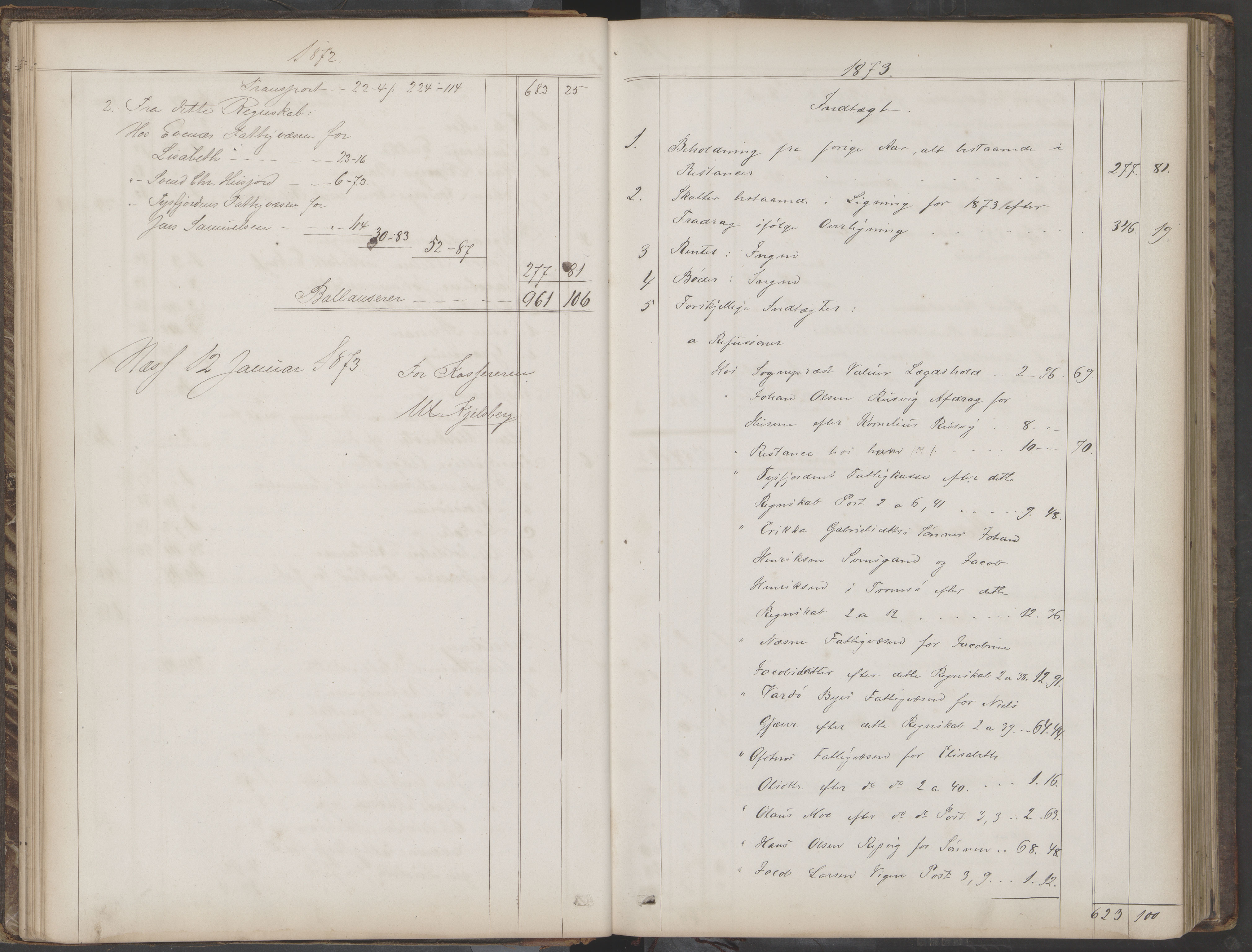 Lødingen kommune. Fattigstyre/forsorgsstyre, AIN/K-18510.610.01/A/Aa/L0001: Forhandlingsprotokoll, 1863-1895