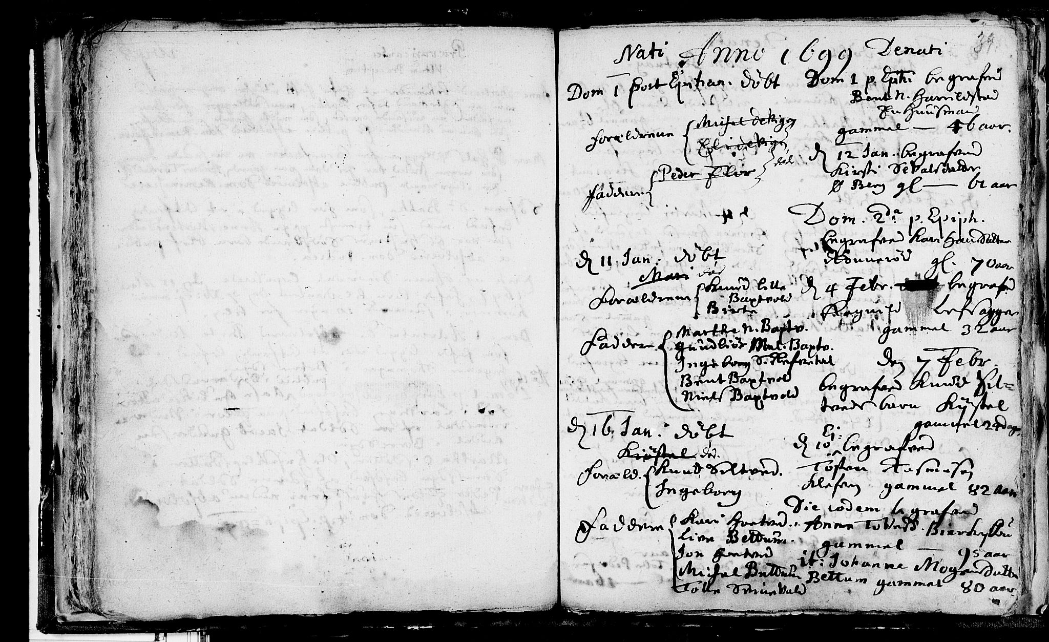 Våle kirkebøker, AV/SAKO-A-334/F/Fa/L0001: Parish register (official) no. I 1, 1693-1704, p. 39