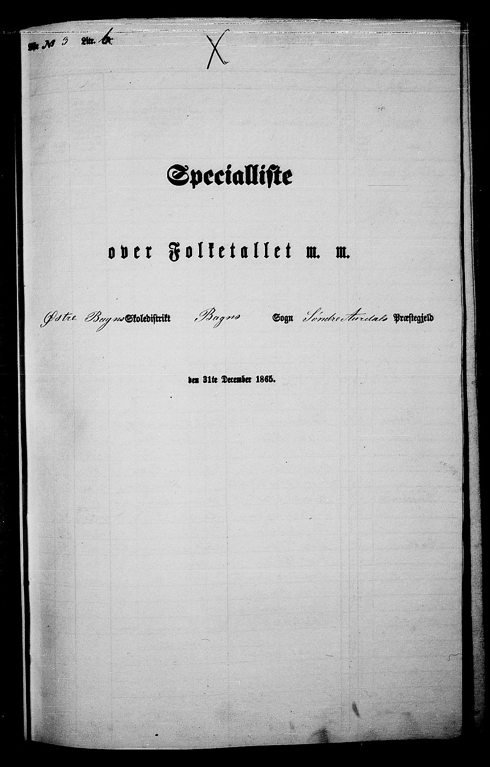 RA, 1865 census for Sør-Aurdal, 1865, p. 80