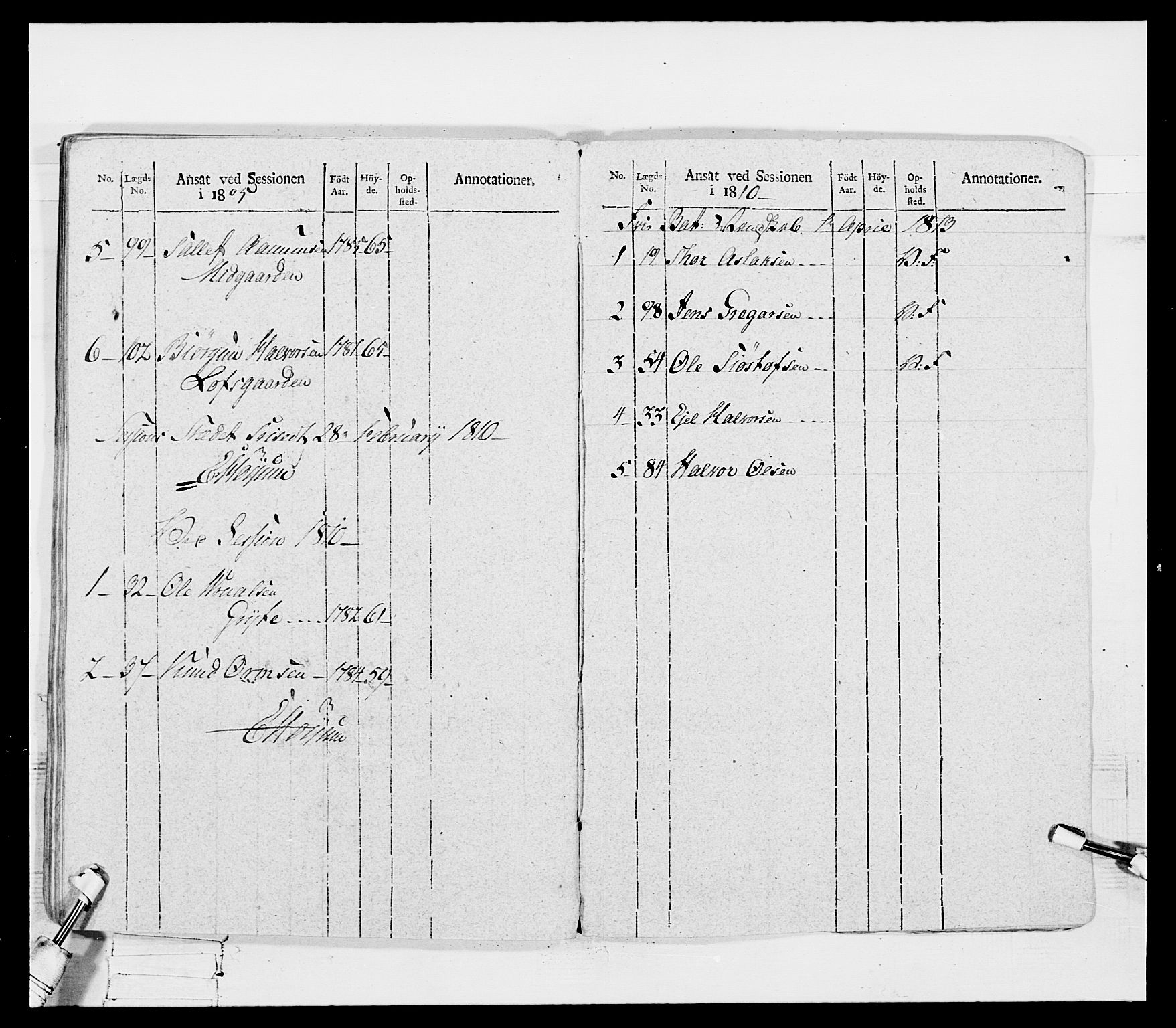 Generalitets- og kommissariatskollegiet, Det kongelige norske kommissariatskollegium, RA/EA-5420/E/Eh/L0116: Telemarkske nasjonale infanteriregiment, 1810, p. 459