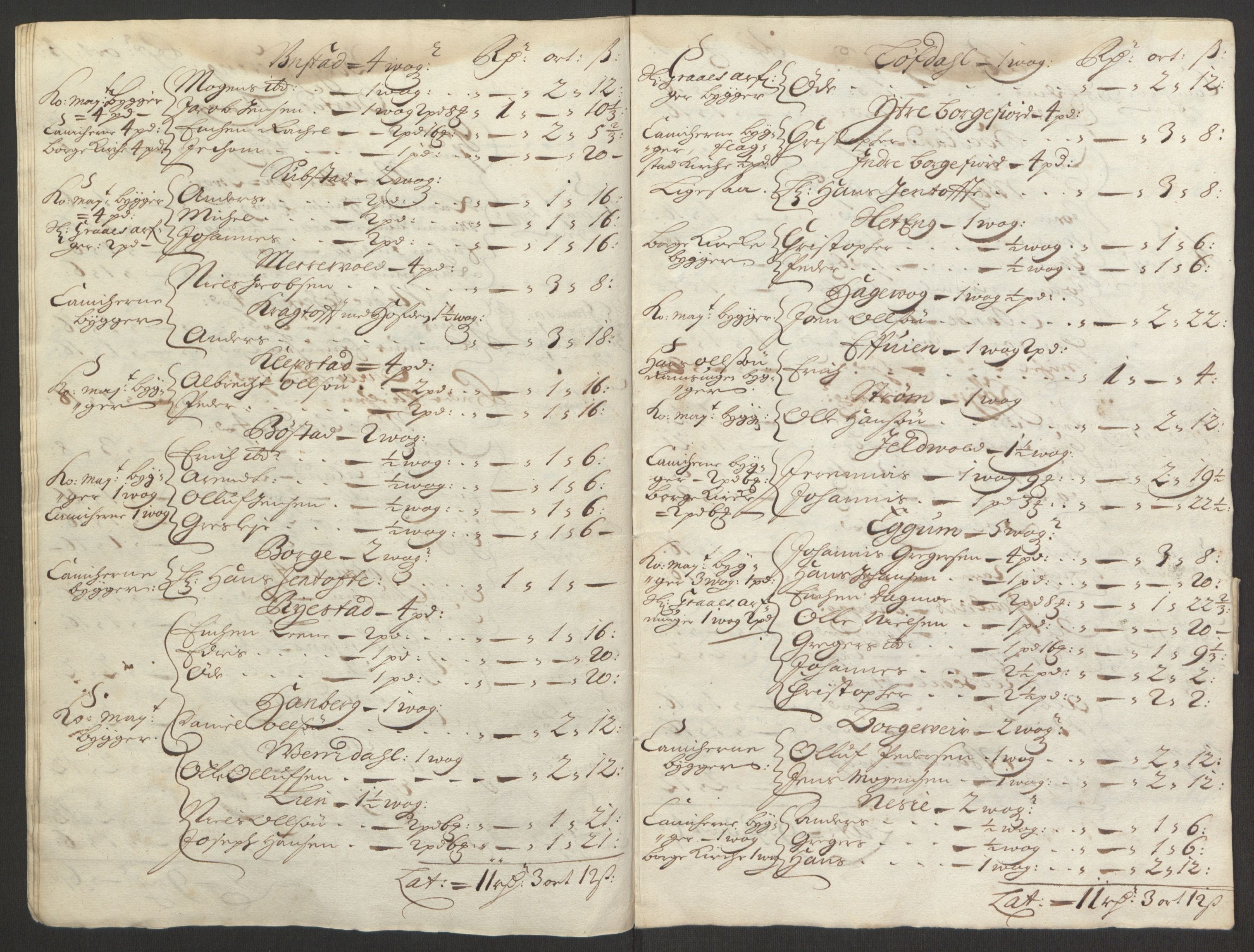 Rentekammeret inntil 1814, Reviderte regnskaper, Fogderegnskap, AV/RA-EA-4092/R67/L4675: Fogderegnskap Vesterålen, Andenes og Lofoten, 1691-1693, p. 235