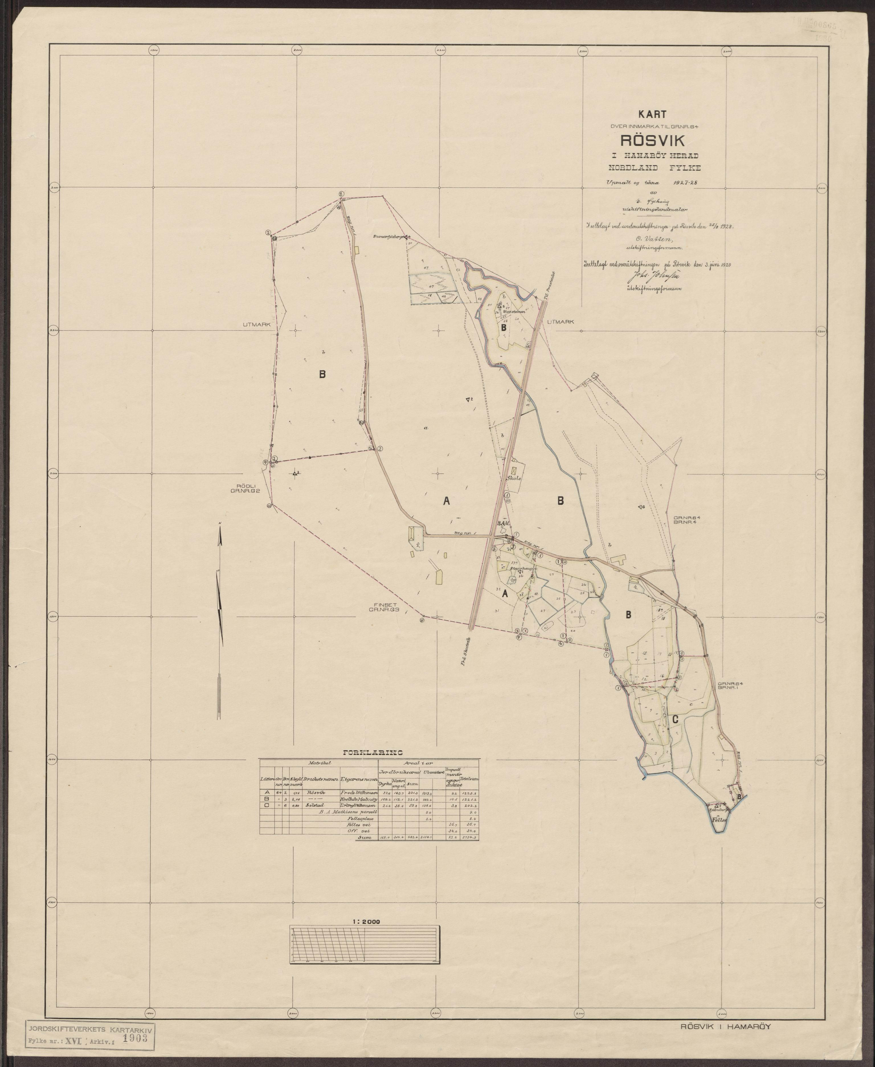 Jordskifteverkets kartarkiv, AV/RA-S-3929/T, 1859-1988, p. 2299