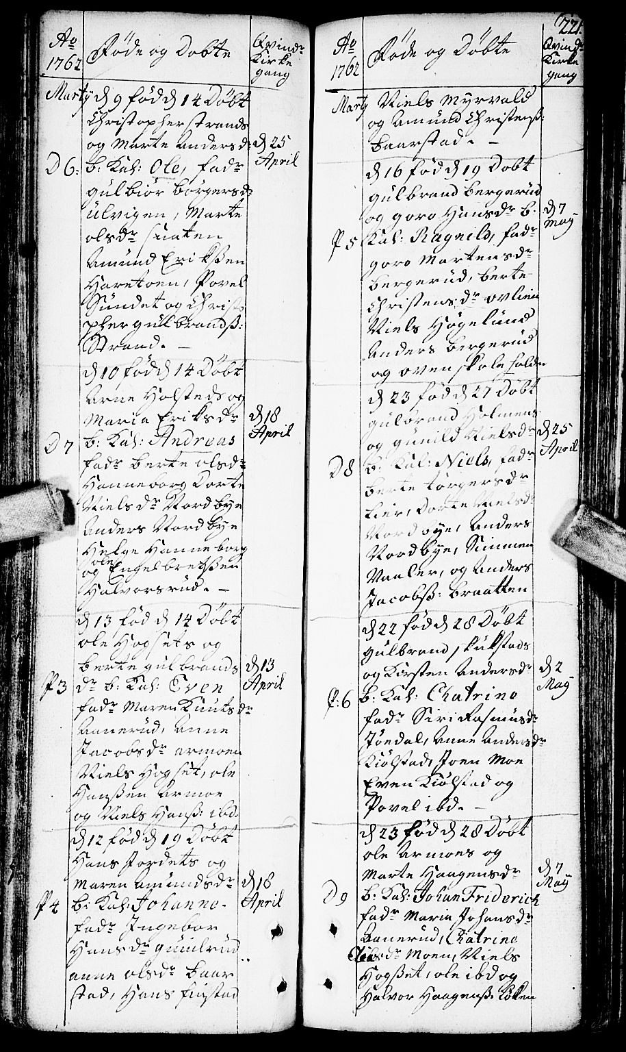 Aurskog prestekontor Kirkebøker, SAO/A-10304a/F/Fa/L0002: Parish register (official) no. I 2, 1735-1766, p. 221