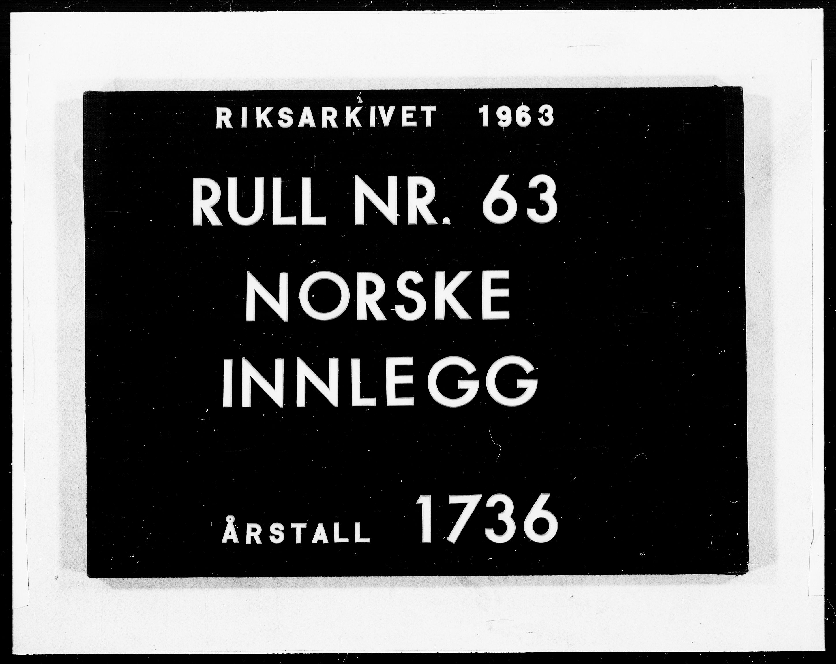 Danske Kanselli 1572-1799, AV/RA-EA-3023/F/Fc/Fcc/Fcca/L0123: Norske innlegg 1572-1799, 1736, p. 410