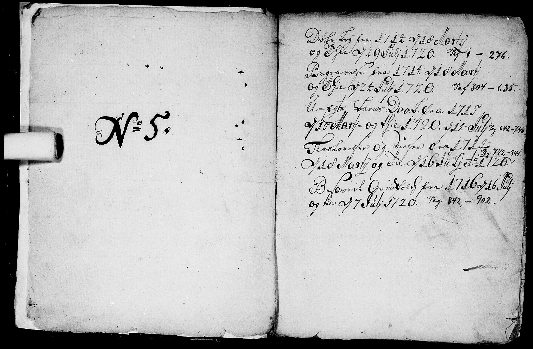 Aker prestekontor kirkebøker, SAO/A-10861/F/L0002: Parish register (official) no. 2, 1714-1720