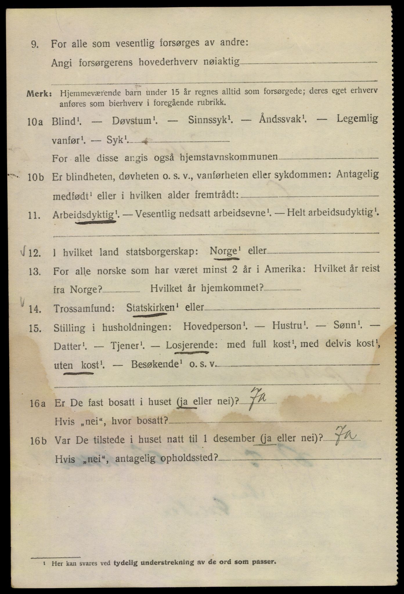 SAO, 1920 census for Kristiania, 1920, p. 365804