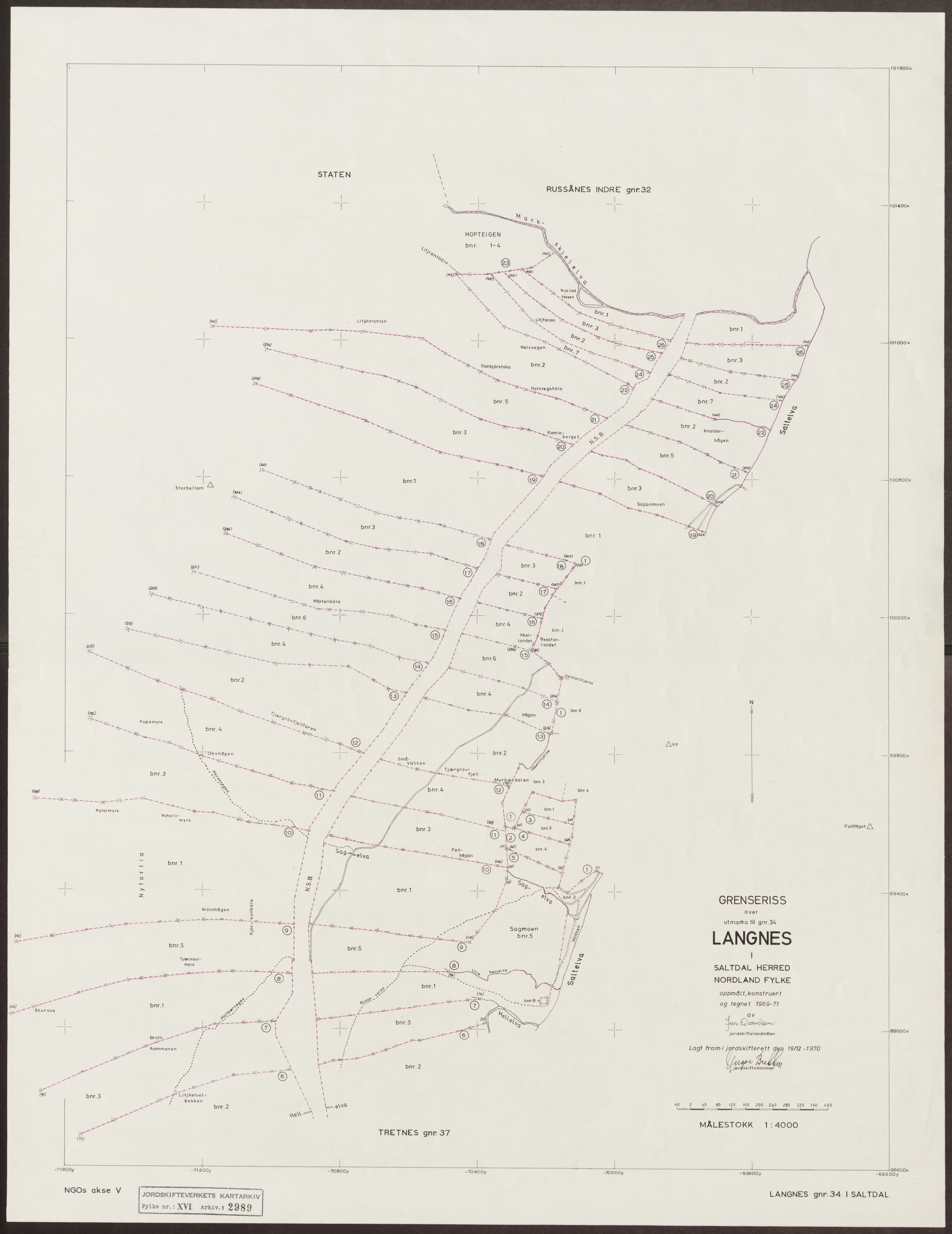 Jordskifteverkets kartarkiv, RA/S-3929/T, 1859-1988, p. 3901