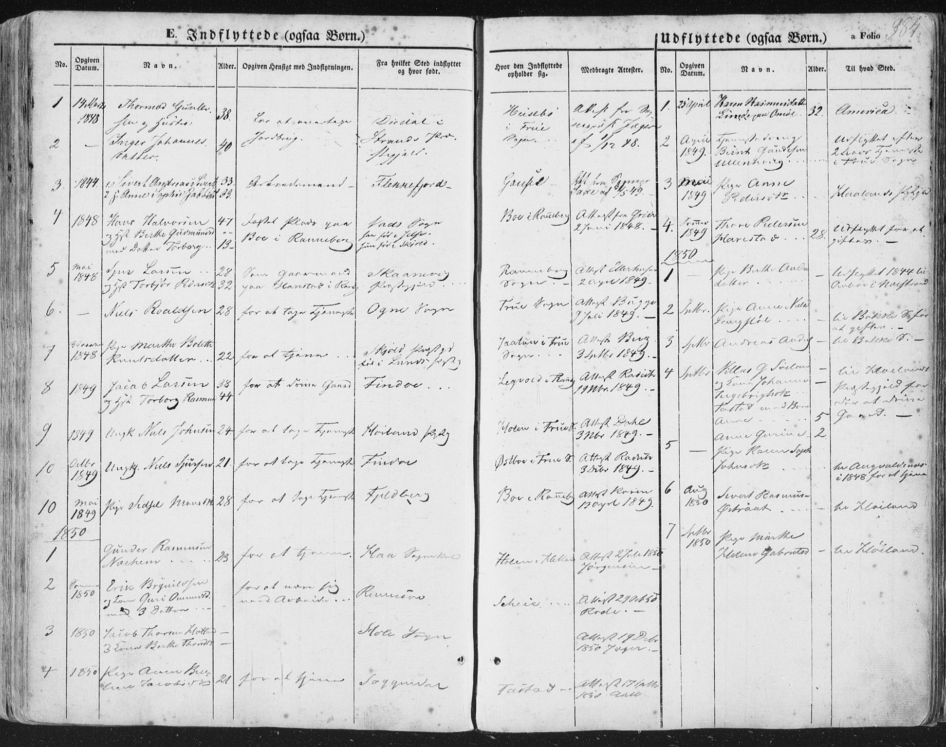 Hetland sokneprestkontor, AV/SAST-A-101826/30/30BA/L0002: Parish register (official) no. A 2, 1849-1869, p. 384