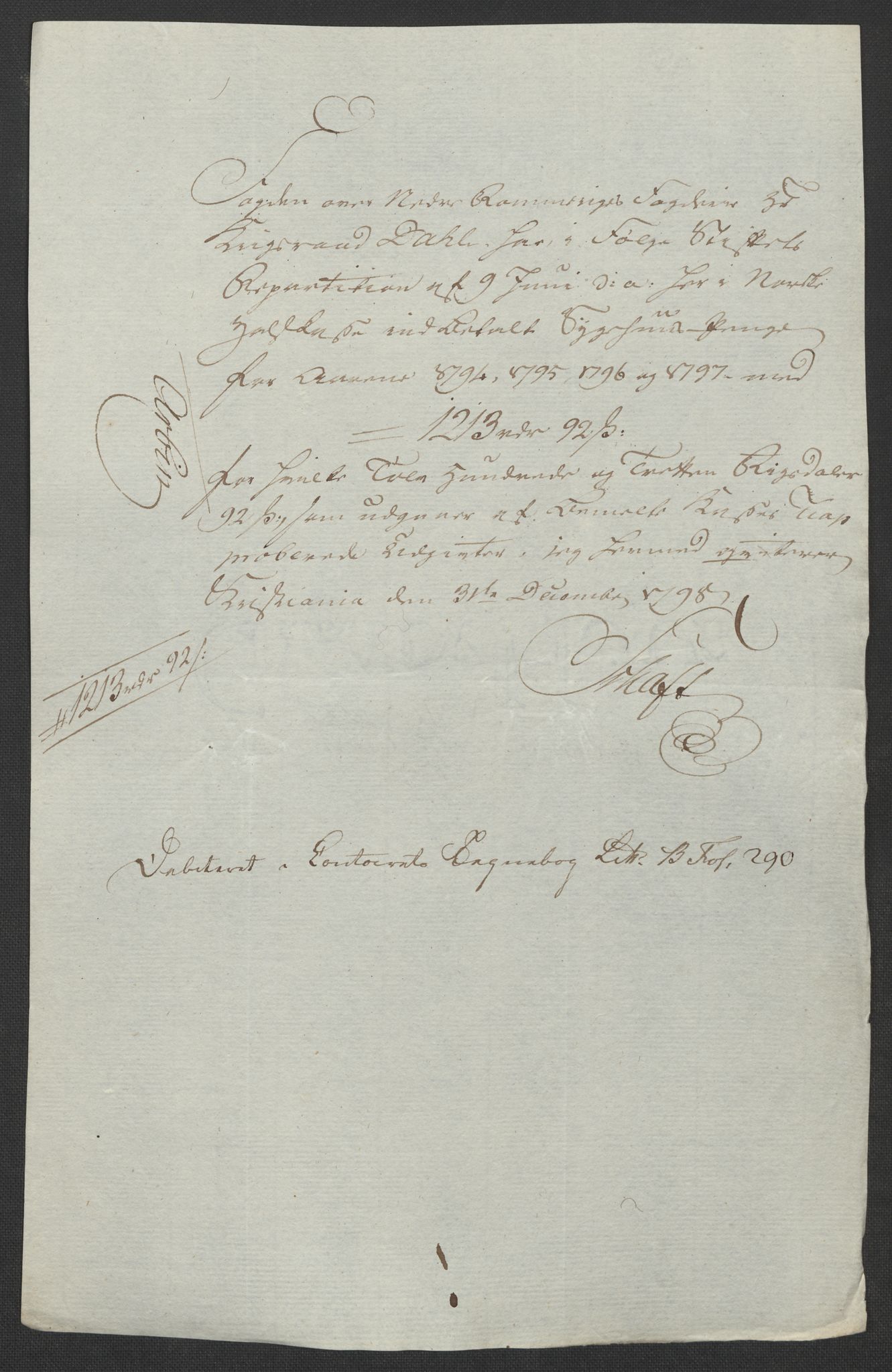 Rentekammeret inntil 1814, Reviderte regnskaper, Fogderegnskap, AV/RA-EA-4092/R11/L0674: Fogderegnskap Nedre Romerike, 1798, p. 474