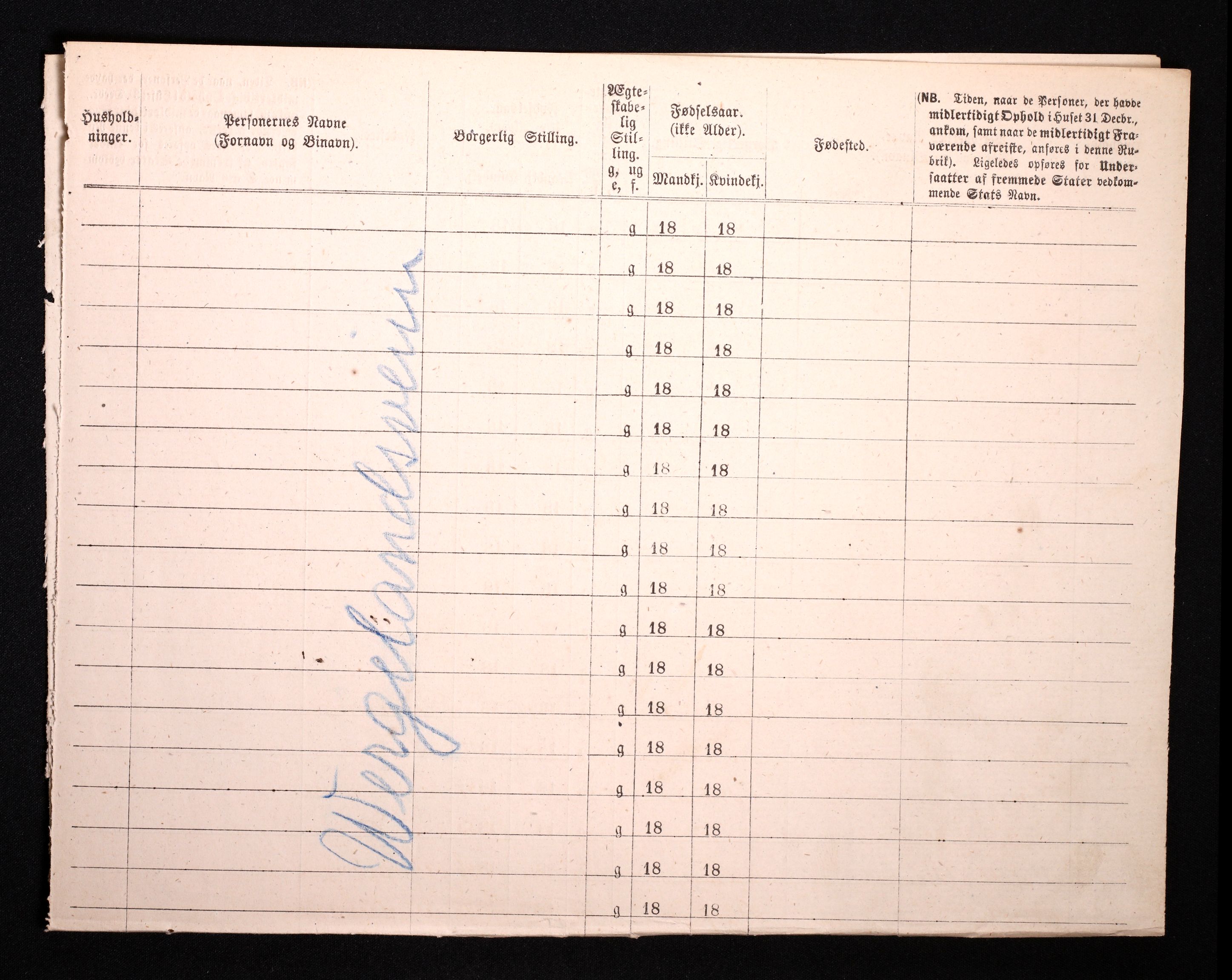 RA, 1870 census for 0301 Kristiania, 1870, p. 4602