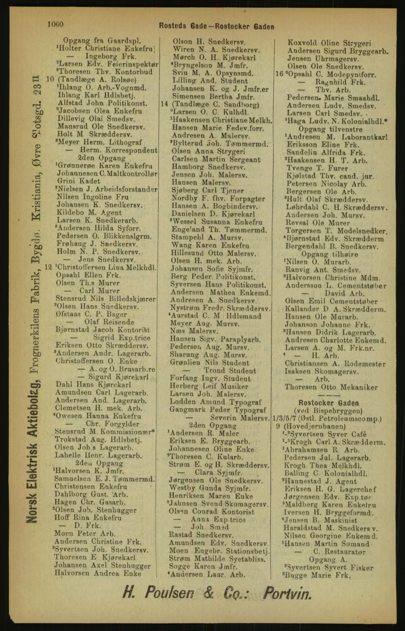 Kristiania/Oslo adressebok, PUBL/-, 1900, p. 1060