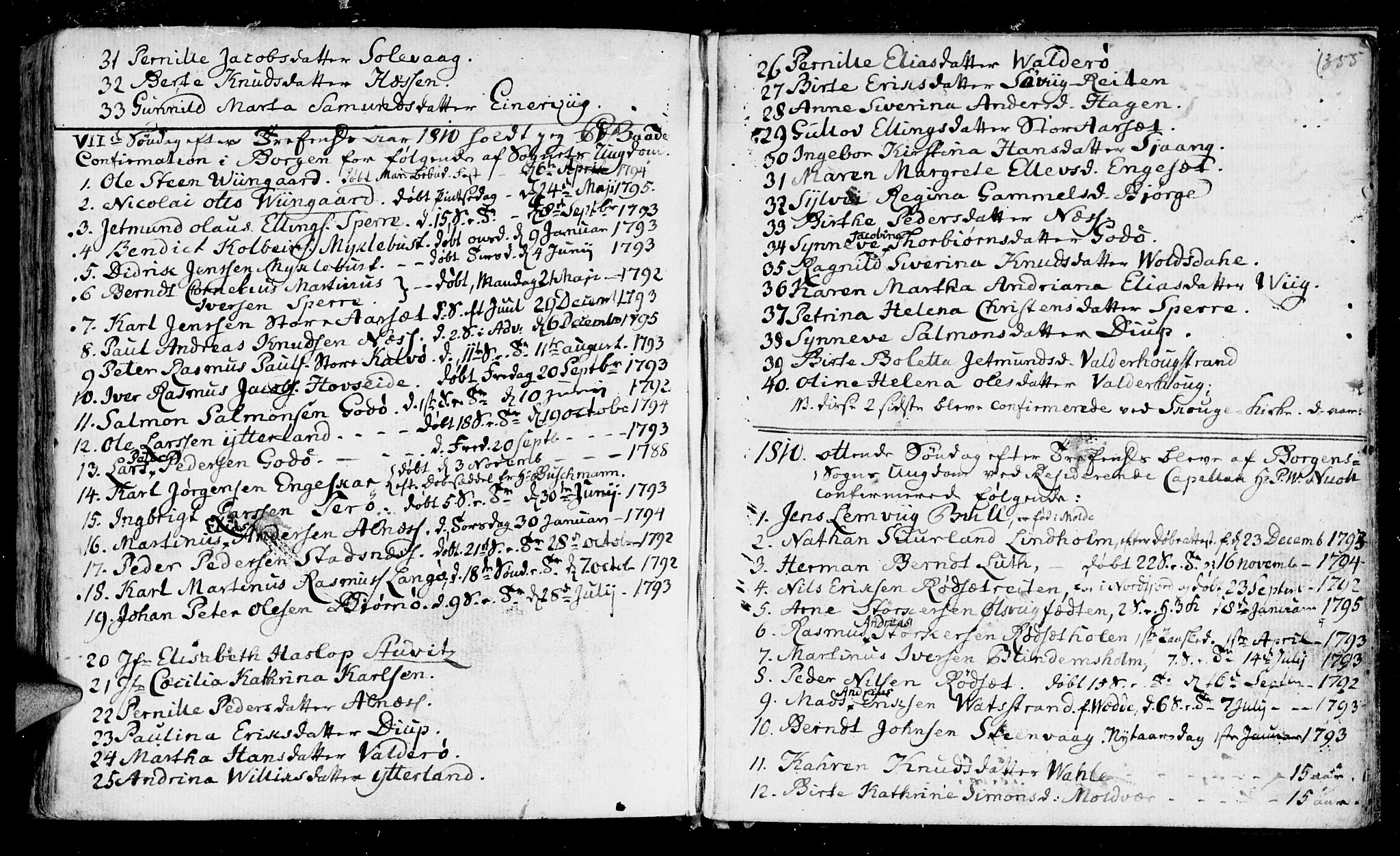 Ministerialprotokoller, klokkerbøker og fødselsregistre - Møre og Romsdal, AV/SAT-A-1454/528/L0394: Parish register (official) no. 528A05, 1801-1826, p. 355