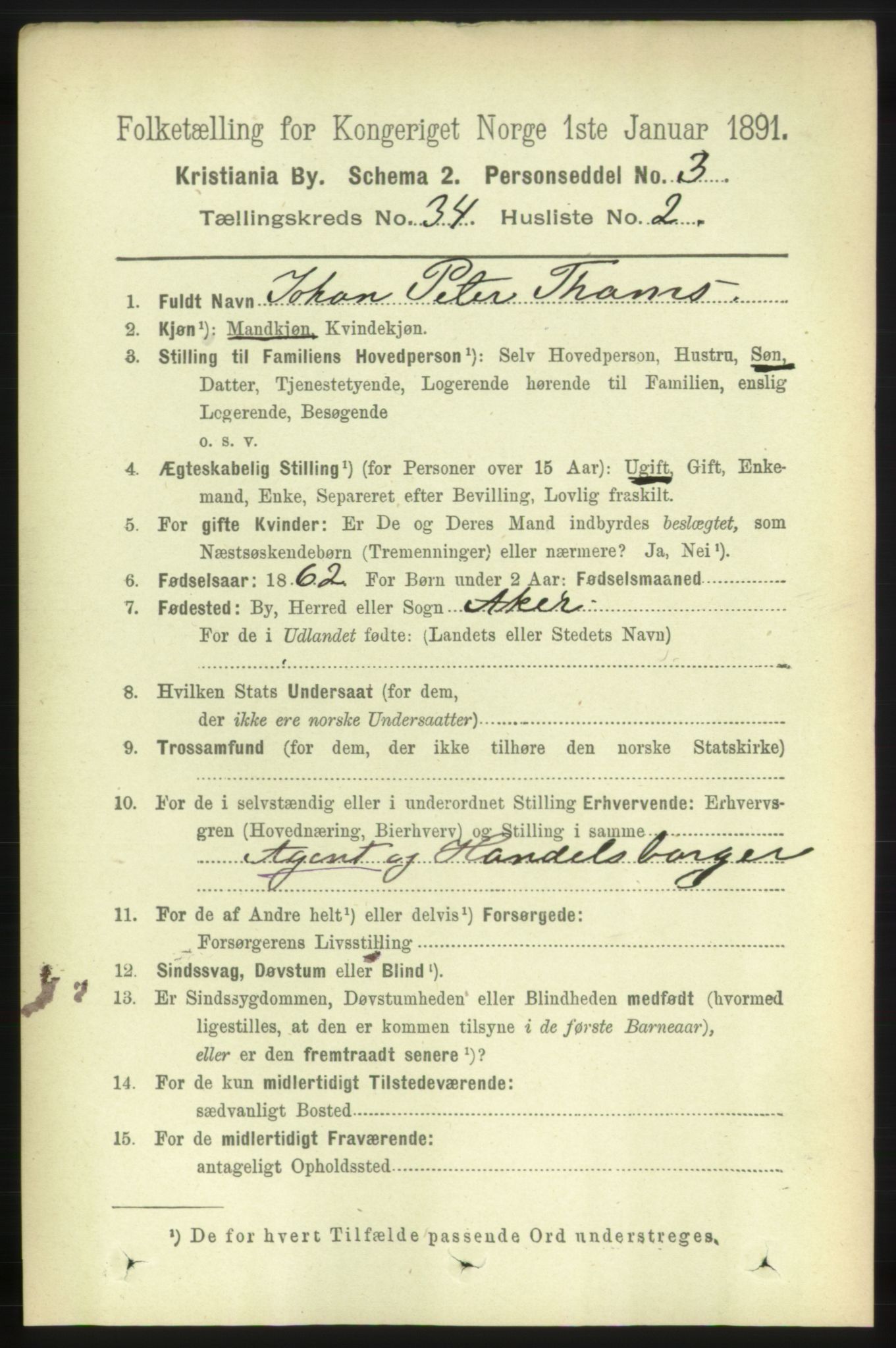 RA, 1891 census for 0301 Kristiania, 1891, p. 18388