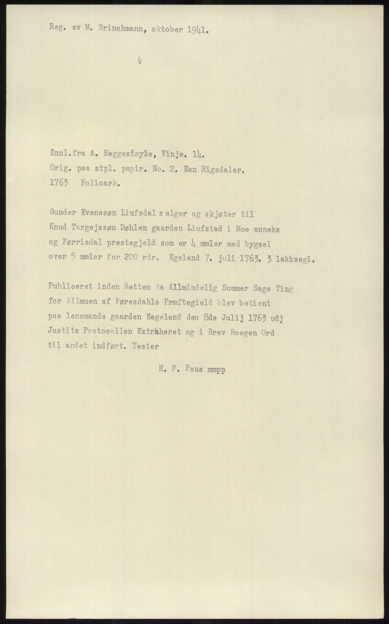 Samlinger til kildeutgivelse, Diplomavskriftsamlingen, AV/RA-EA-4053/H/Ha, p. 3174