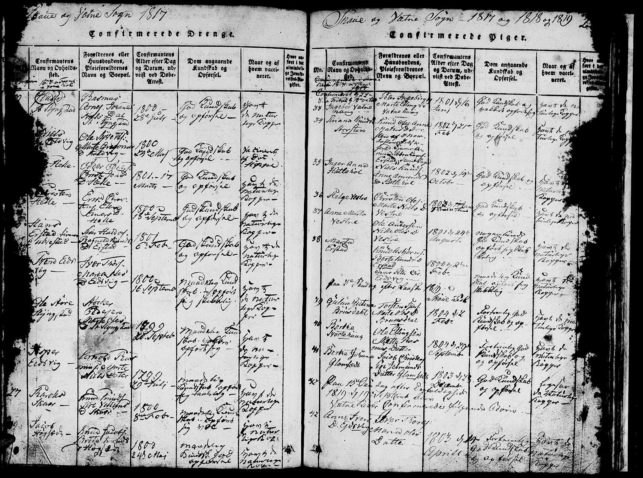 Ministerialprotokoller, klokkerbøker og fødselsregistre - Møre og Romsdal, AV/SAT-A-1454/524/L0360: Parish register (copy) no. 524C01, 1816-1830, p. 234