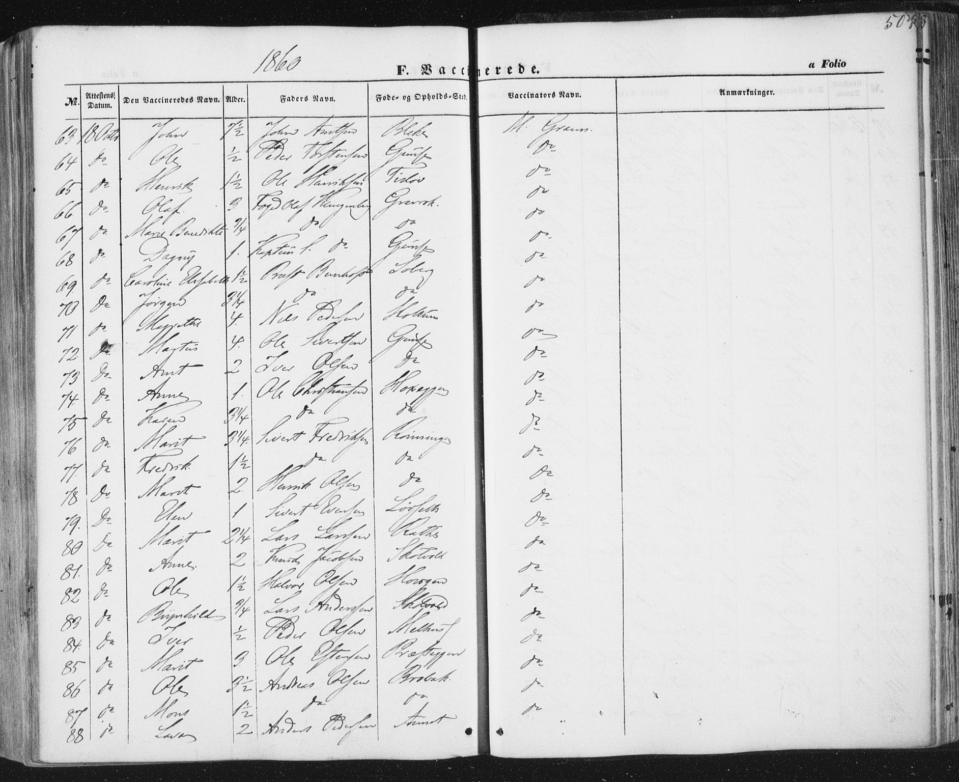 Ministerialprotokoller, klokkerbøker og fødselsregistre - Sør-Trøndelag, AV/SAT-A-1456/691/L1076: Parish register (official) no. 691A08, 1852-1861, p. 504