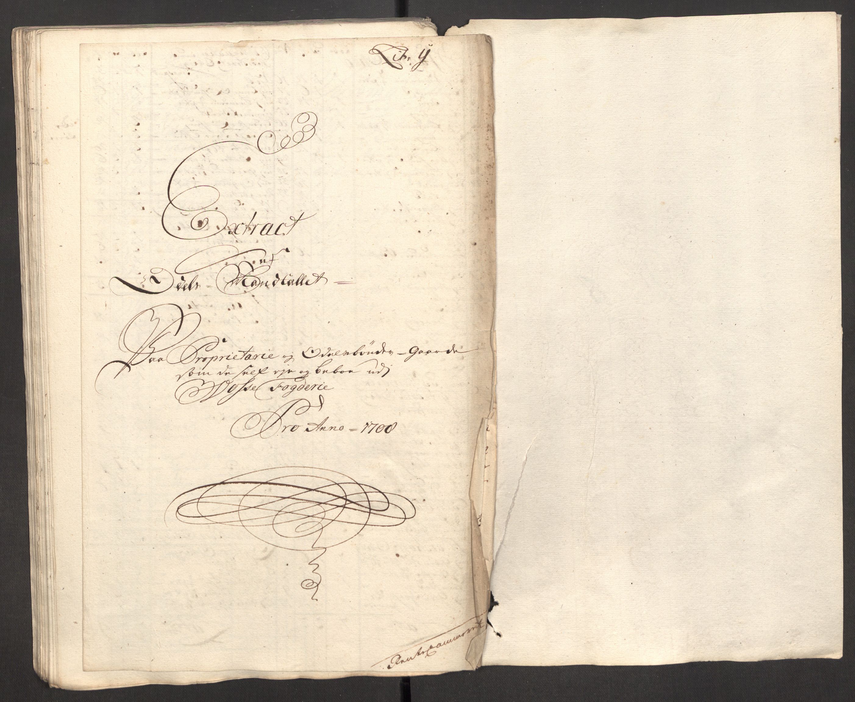 Rentekammeret inntil 1814, Reviderte regnskaper, Fogderegnskap, AV/RA-EA-4092/R51/L3189: Fogderegnskap Nordhordland og Voss, 1708, p. 342