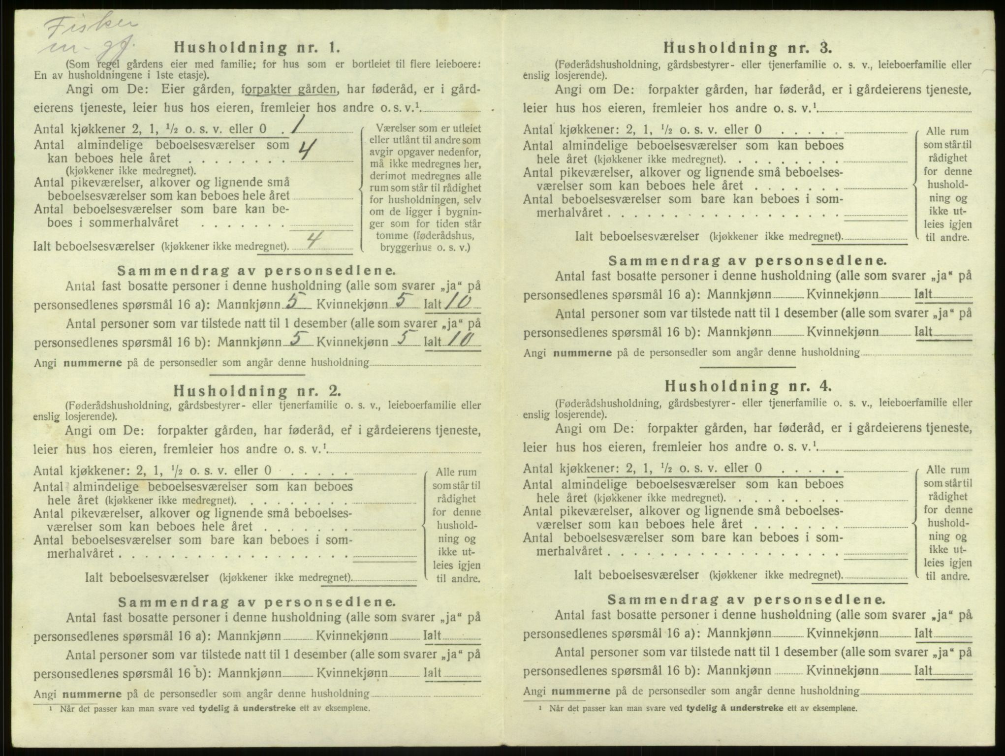 SAB, 1920 census for Kinn, 1920, p. 557