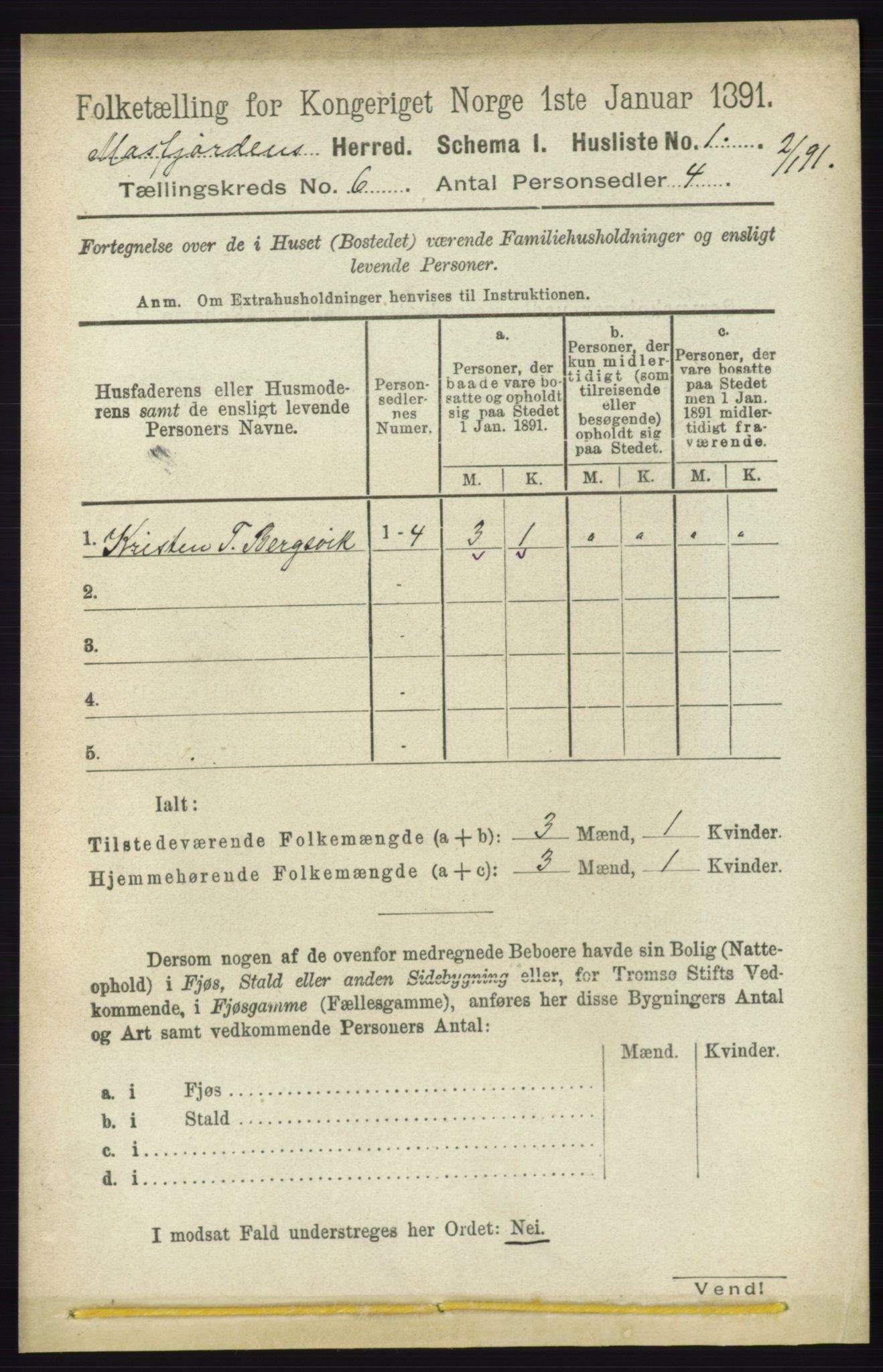 RA, 1891 census for 1266 Masfjorden, 1891, p. 923