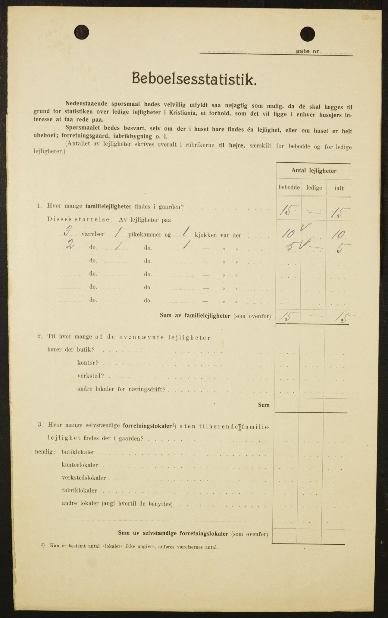 OBA, Municipal Census 1909 for Kristiania, 1909, p. 26480