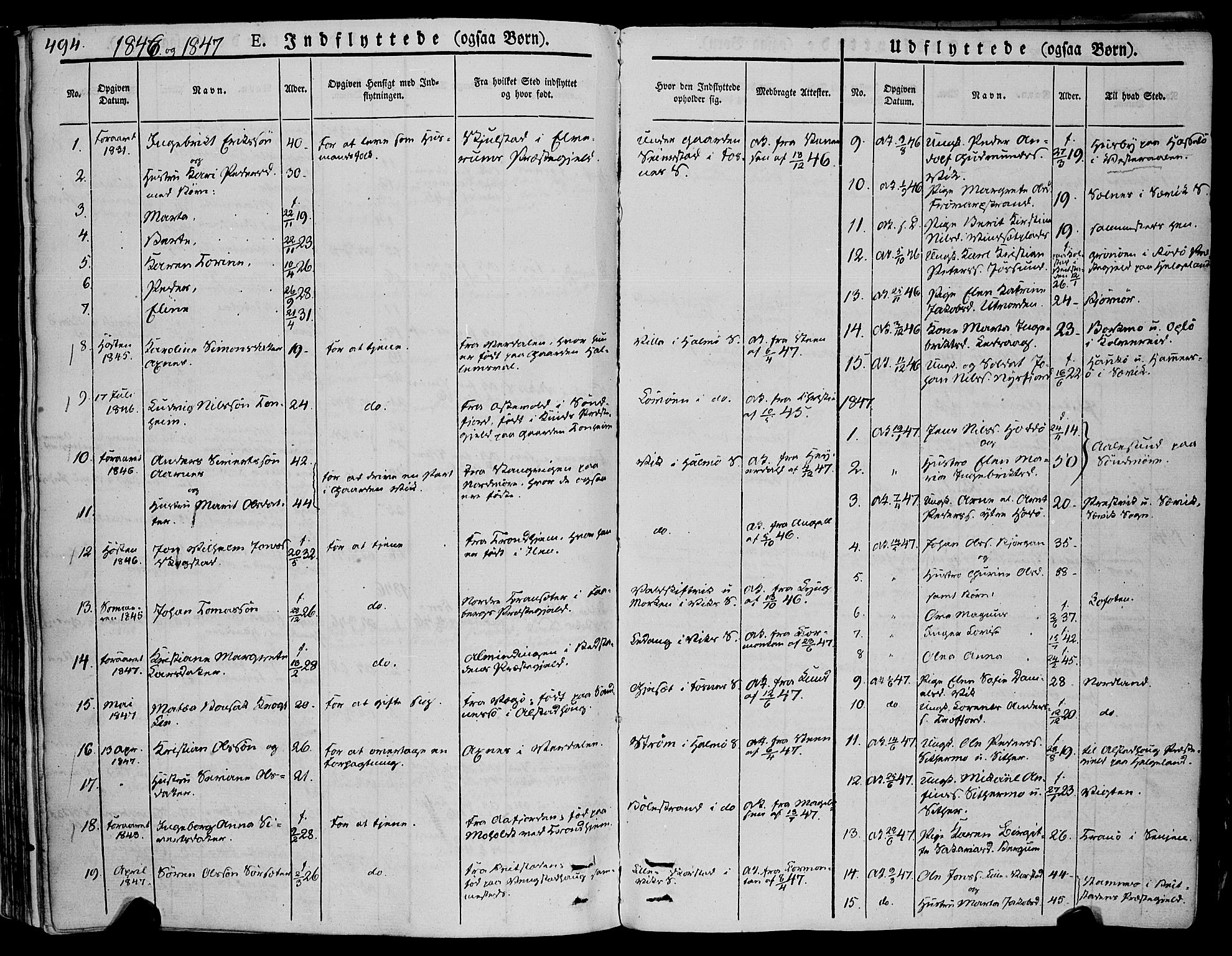 Ministerialprotokoller, klokkerbøker og fødselsregistre - Nord-Trøndelag, AV/SAT-A-1458/773/L0614: Parish register (official) no. 773A05, 1831-1856, p. 494