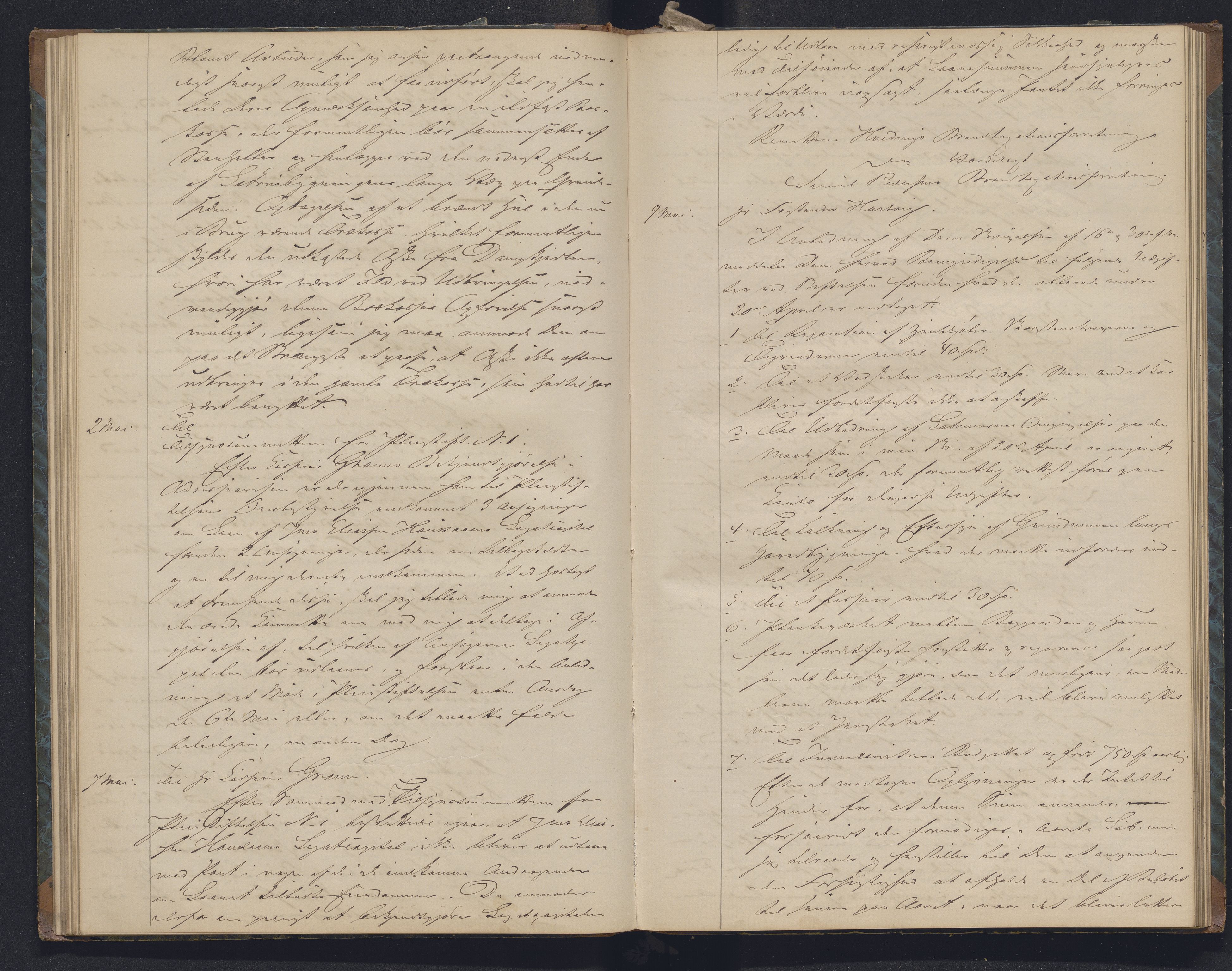Lepraarkiver - Overlegen for den spedalske sykdom, AV/SAB-A-61001/B.b/L0006: Kopibok, 1860-1874