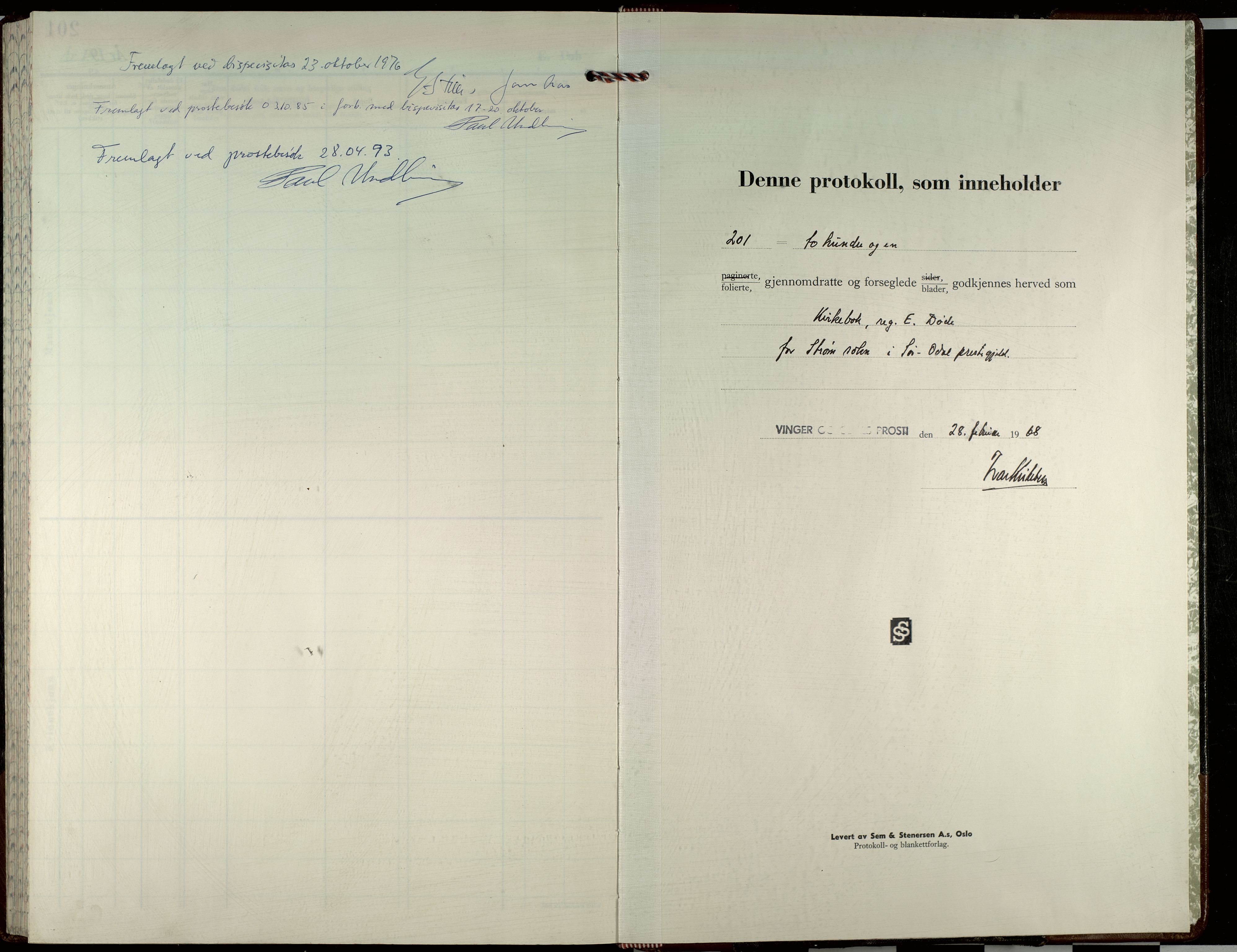 Sør-Odal prestekontor, AV/SAH-PREST-030/H/Ha/Haa/L0025: Parish register (official) no. 25, 1968-2012