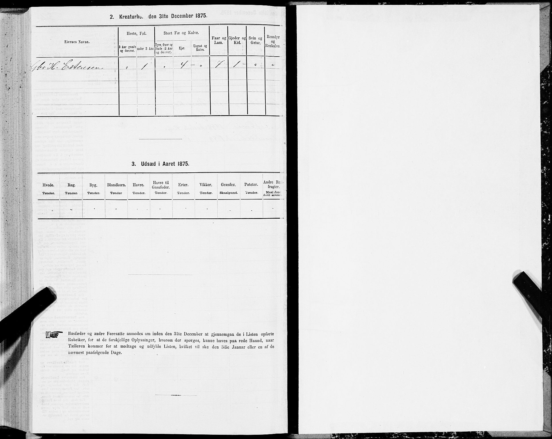 SAT, 1875 census for 1853P Ofoten, 1875