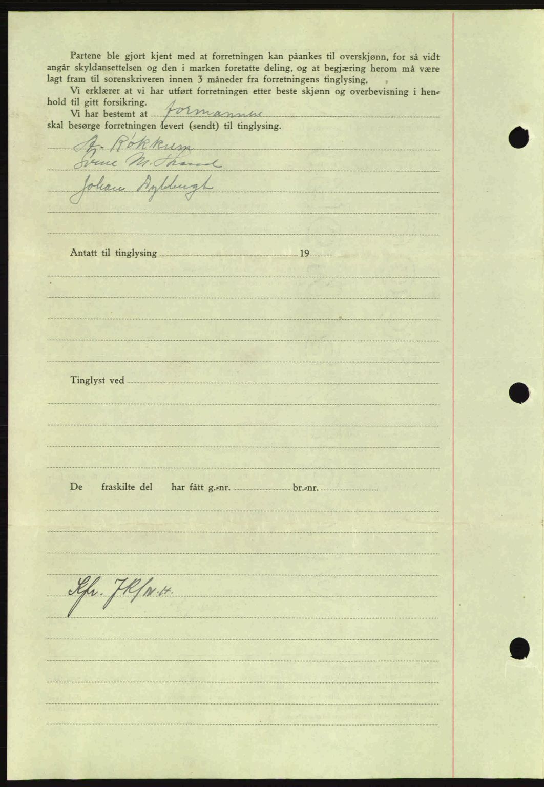 Nordmøre sorenskriveri, AV/SAT-A-4132/1/2/2Ca: Mortgage book no. A98, 1944-1944, Diary no: : 1790/1944