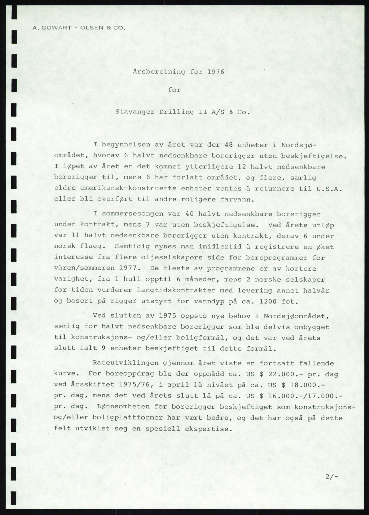 Pa 1503 - Stavanger Drilling AS, AV/SAST-A-101906/A/Ac/L0001: Årsberetninger, 1974-1978, p. 212