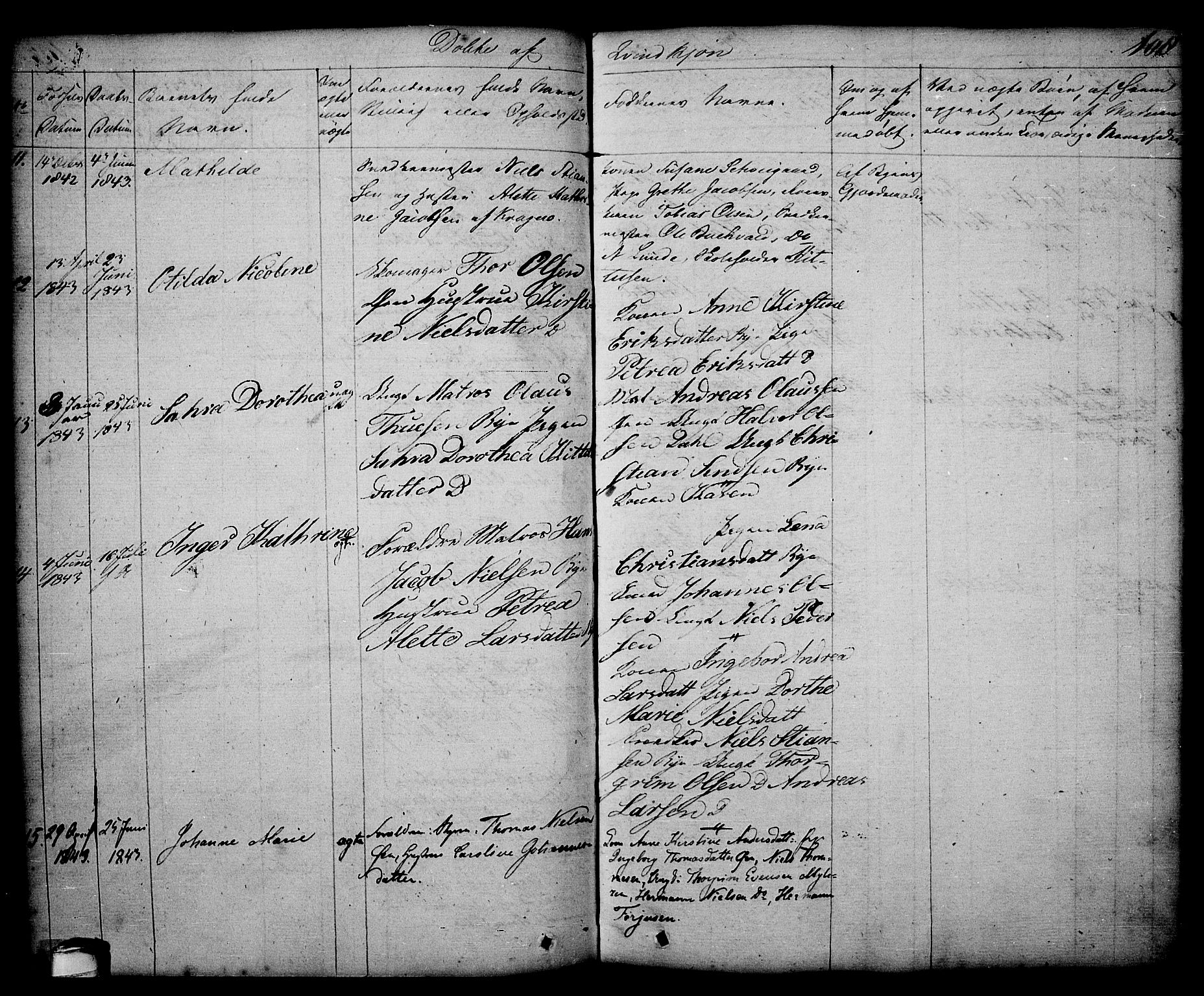 Kragerø kirkebøker, AV/SAKO-A-278/G/Ga/L0003: Parish register (copy) no. 3, 1832-1852, p. 108