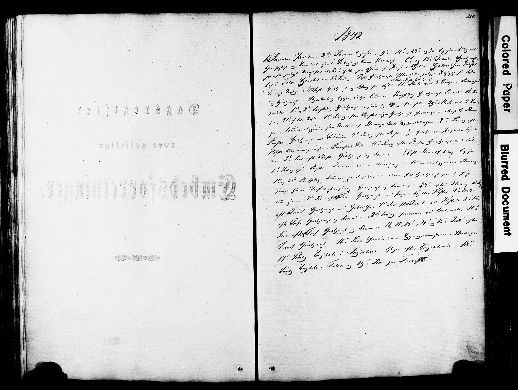 Avaldsnes sokneprestkontor, SAST/A -101851/H/Ha/Haa/L0007: Parish register (official) no. A 7, 1841-1853, p. 284