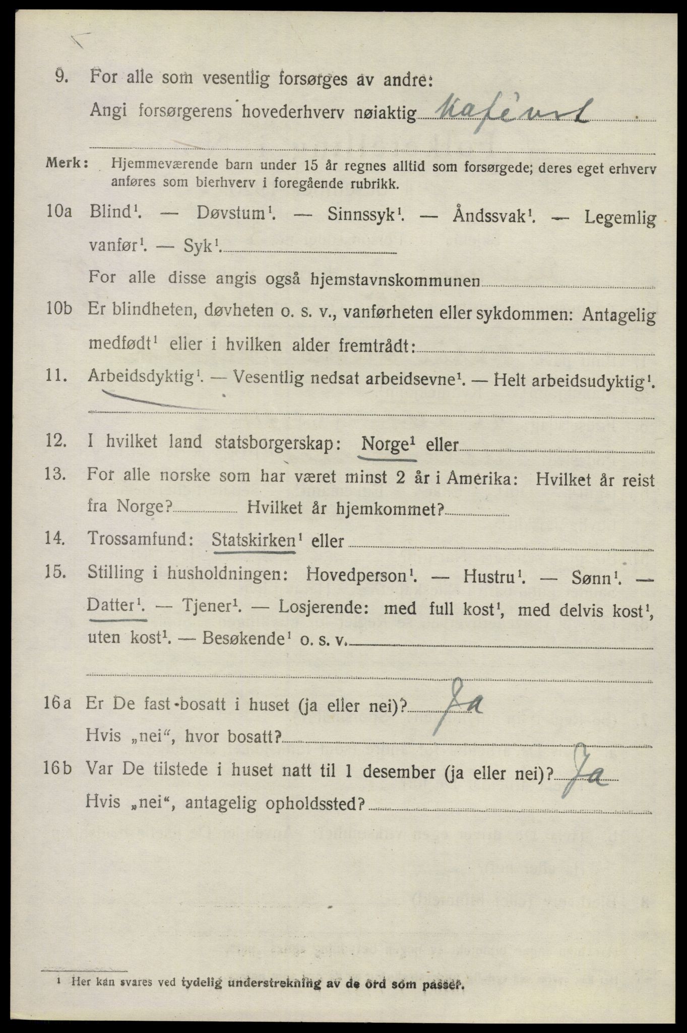 SAO, 1920 census for Eidsvoll, 1920, p. 22434