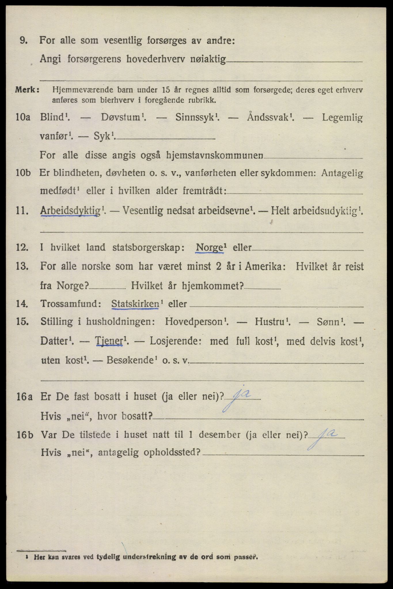 SAKO, 1920 census for Lardal, 1920, p. 2018