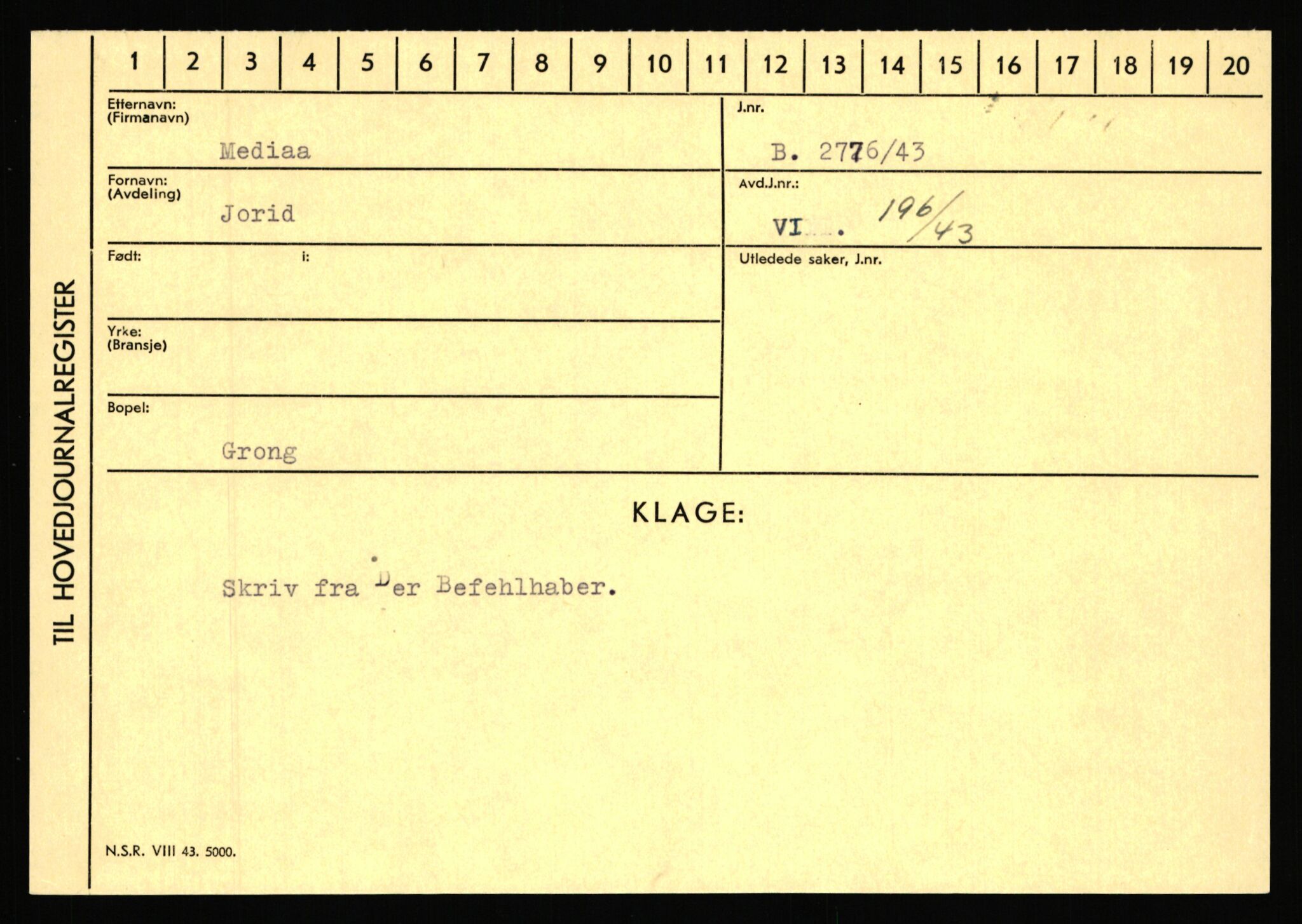 Statspolitiet - Hovedkontoret / Osloavdelingen, AV/RA-S-1329/C/Ca/L0010: Lind - Moksnes, 1943-1945, p. 3496