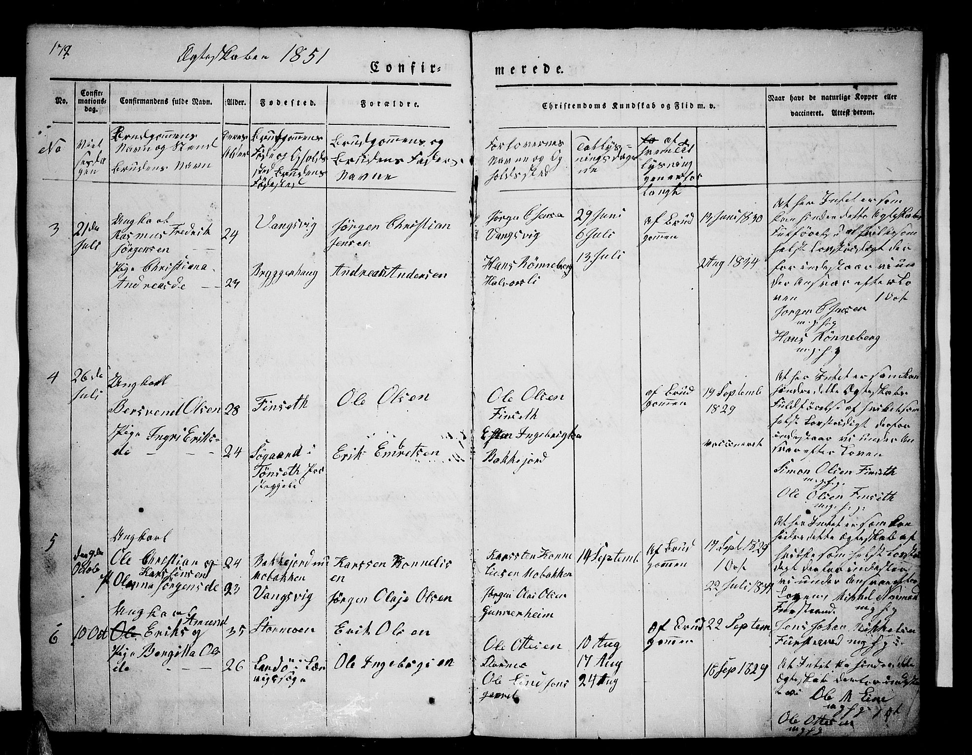 Tranøy sokneprestkontor, AV/SATØ-S-1313/I/Ia/Iab/L0001klokker: Parish register (copy) no. 1, 1835-1853, p. 172