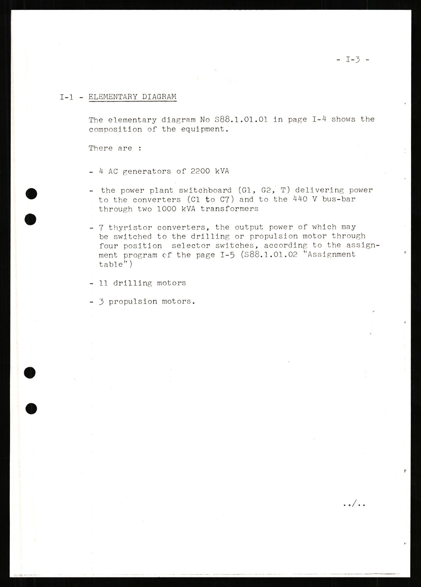 Pa 1503 - Stavanger Drilling AS, AV/SAST-A-101906/2/E/Eb/Ebb/L0003: Alexander L. Kielland plattform - Operation manual, 1976, p. 360