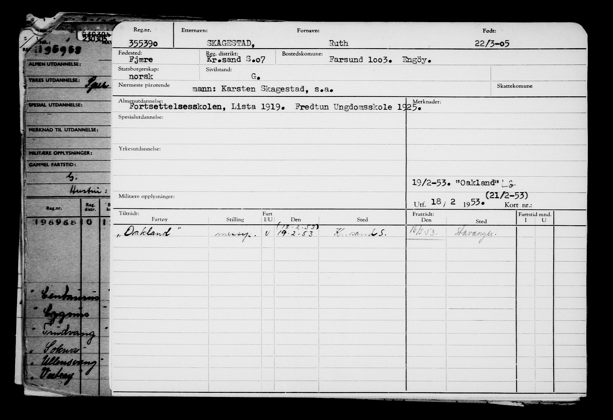 Direktoratet for sjømenn, AV/RA-S-3545/G/Gb/L0058: Hovedkort, 1905, p. 244