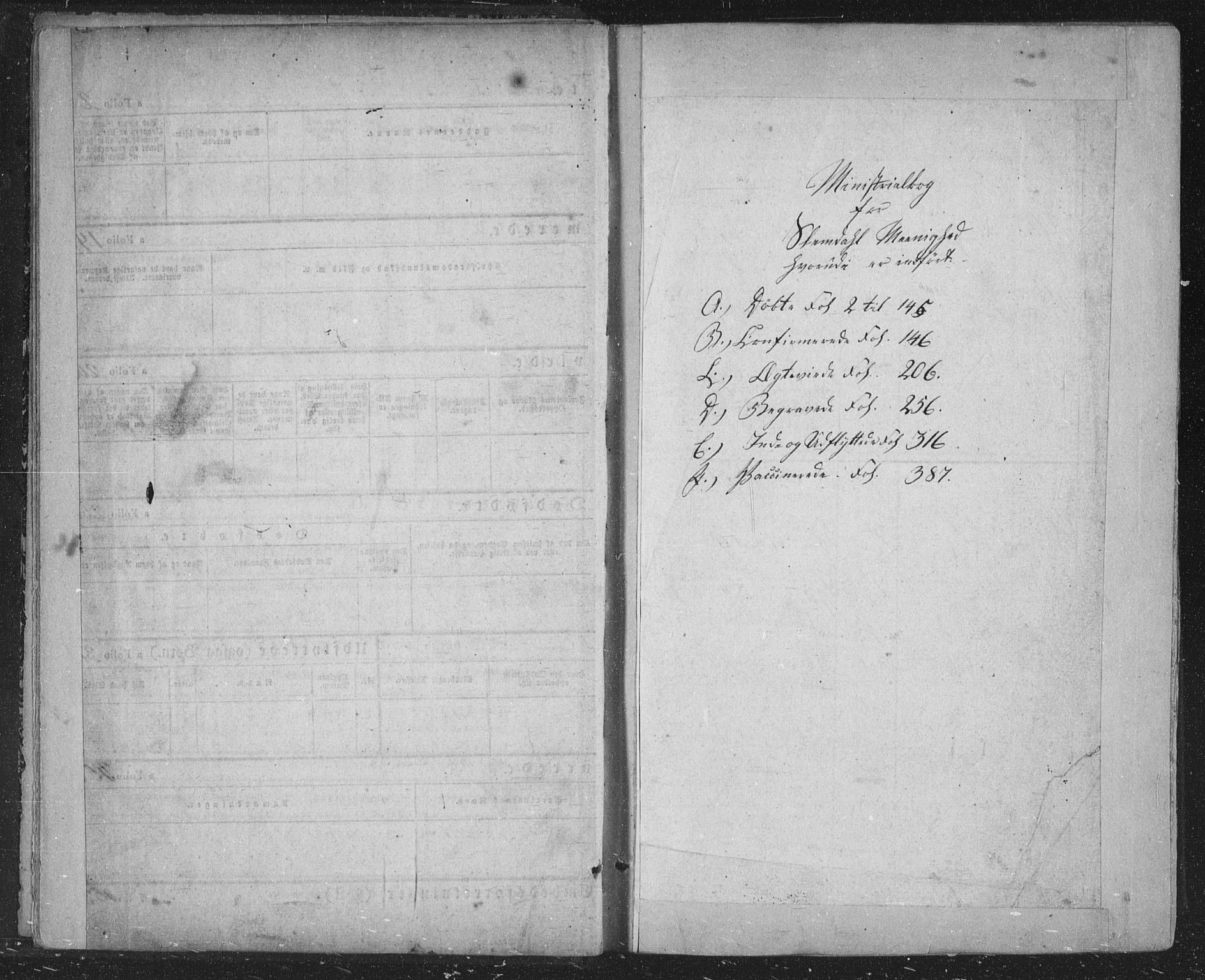 Siljan kirkebøker, AV/SAKO-A-300/F/Fa/L0001: Parish register (official) no. 1, 1831-1870