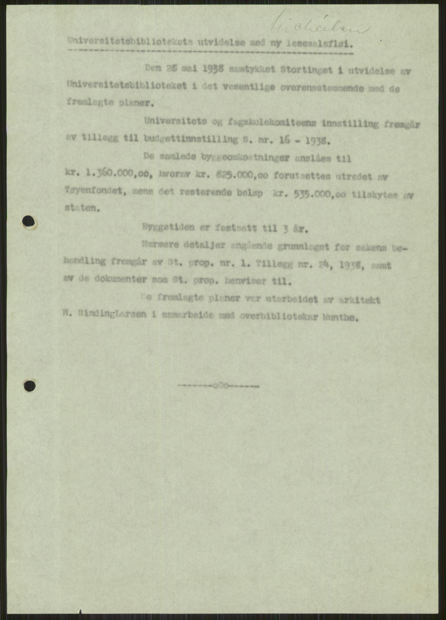 Universitetsbiblioteket i Oslo, AV/RA-S-4102/D/De/L0002: --, 1918-1950, p. 3