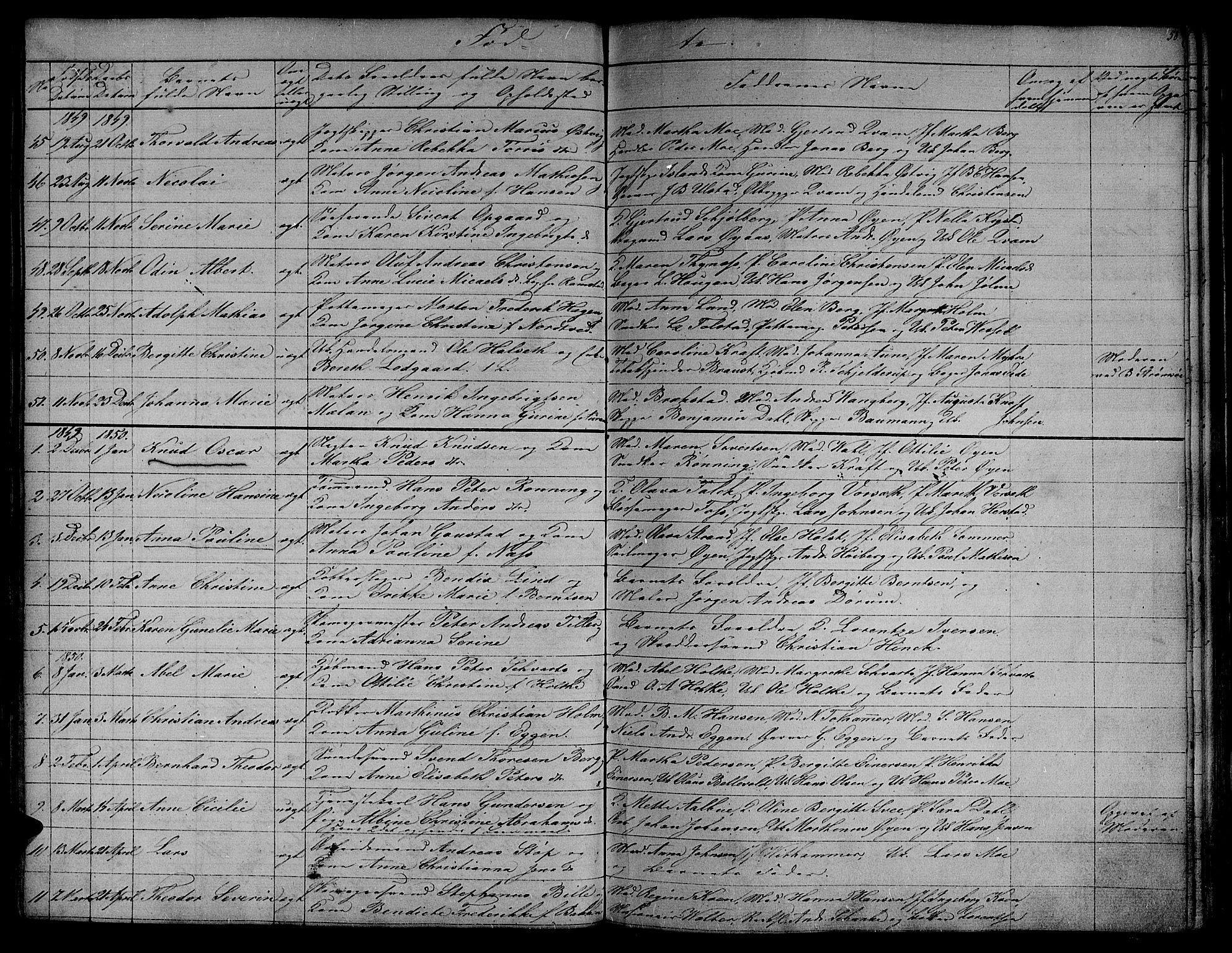 Ministerialprotokoller, klokkerbøker og fødselsregistre - Sør-Trøndelag, SAT/A-1456/604/L0182: Parish register (official) no. 604A03, 1818-1850, p. 58