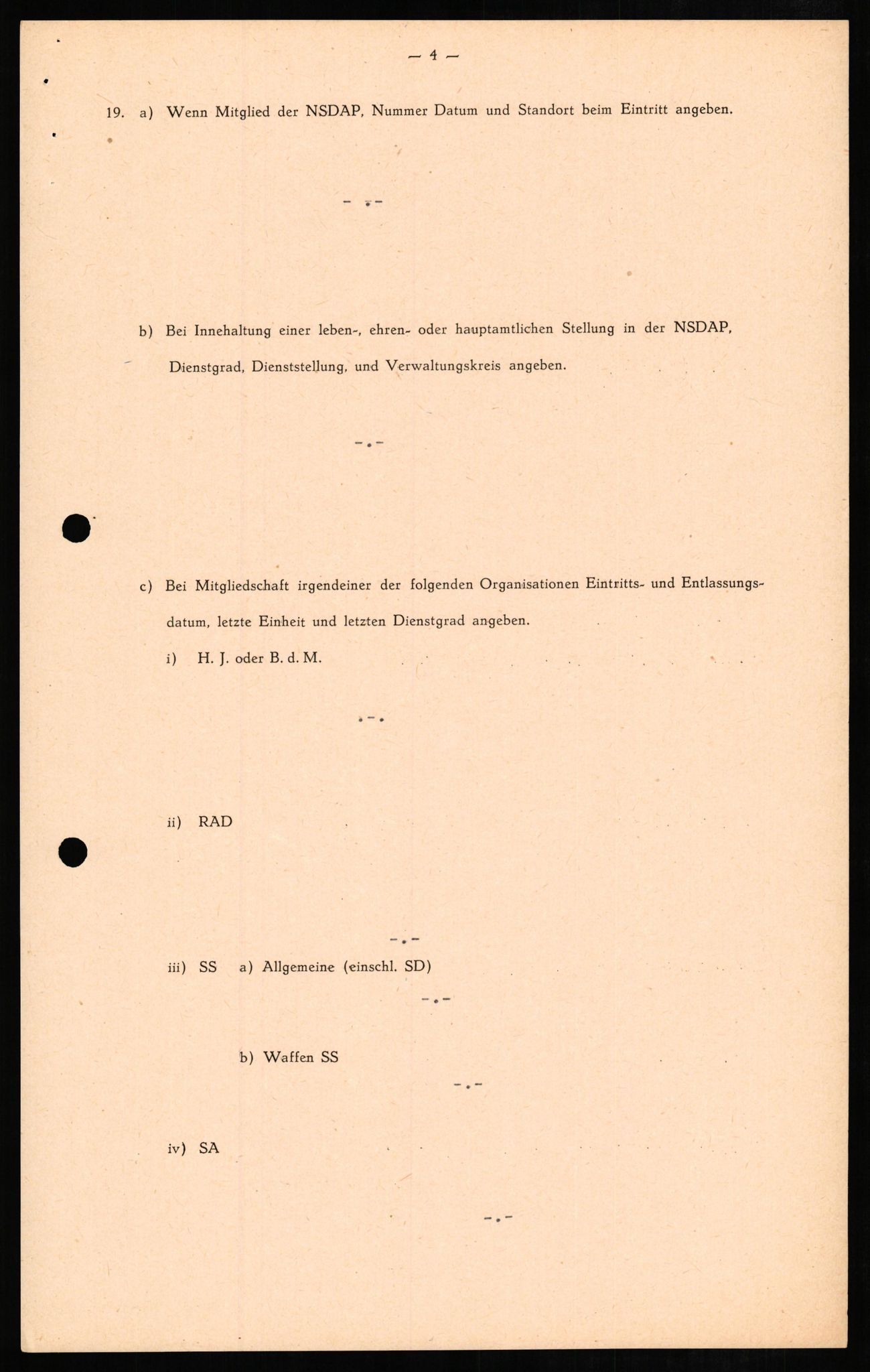 Forsvaret, Forsvarets overkommando II, AV/RA-RAFA-3915/D/Db/L0009: CI Questionaires. Tyske okkupasjonsstyrker i Norge. Tyskere., 1945-1946, p. 384