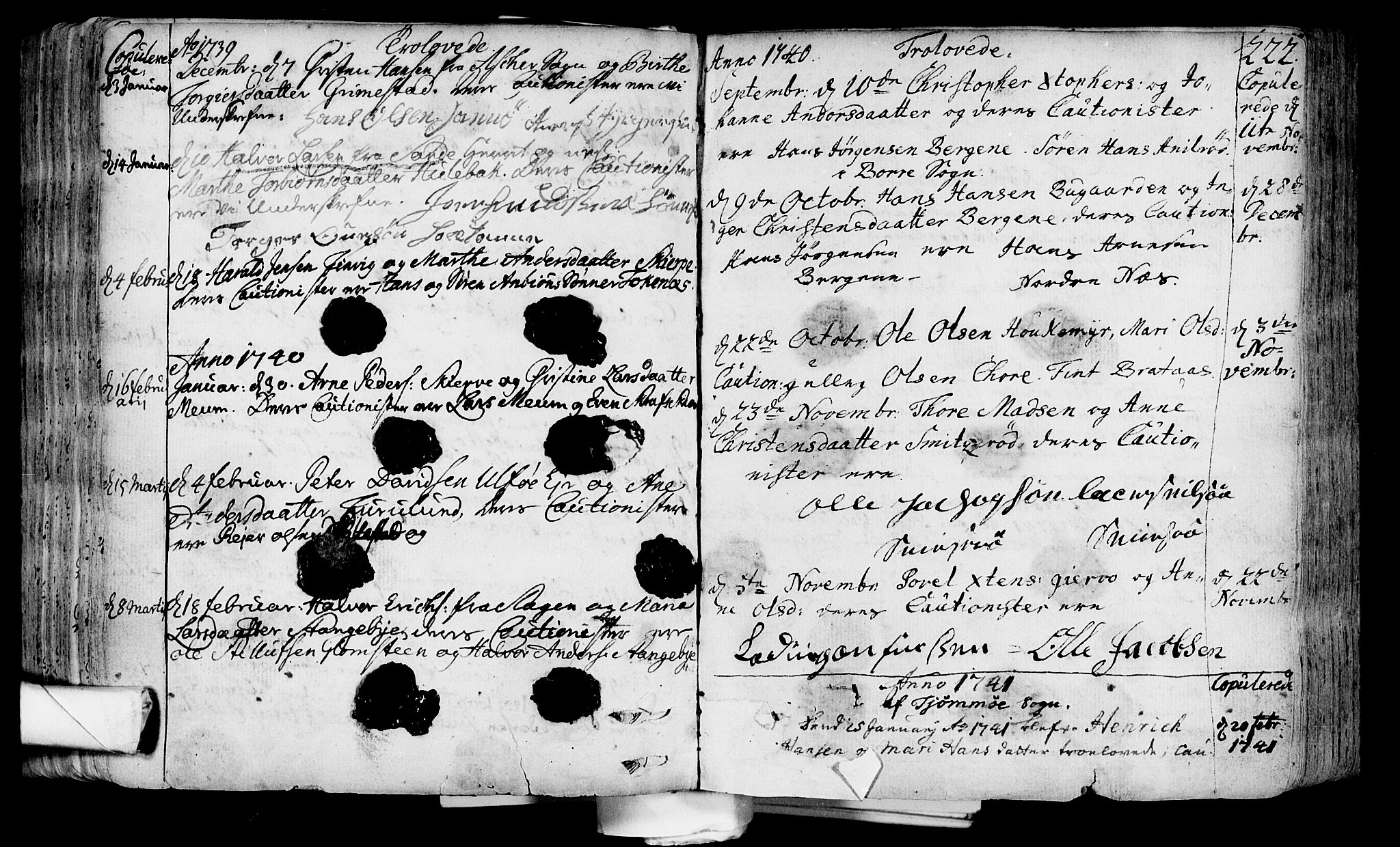 Nøtterøy kirkebøker, SAKO/A-354/F/Fa/L0002: Parish register (official) no. I 2, 1738-1790, p. 222