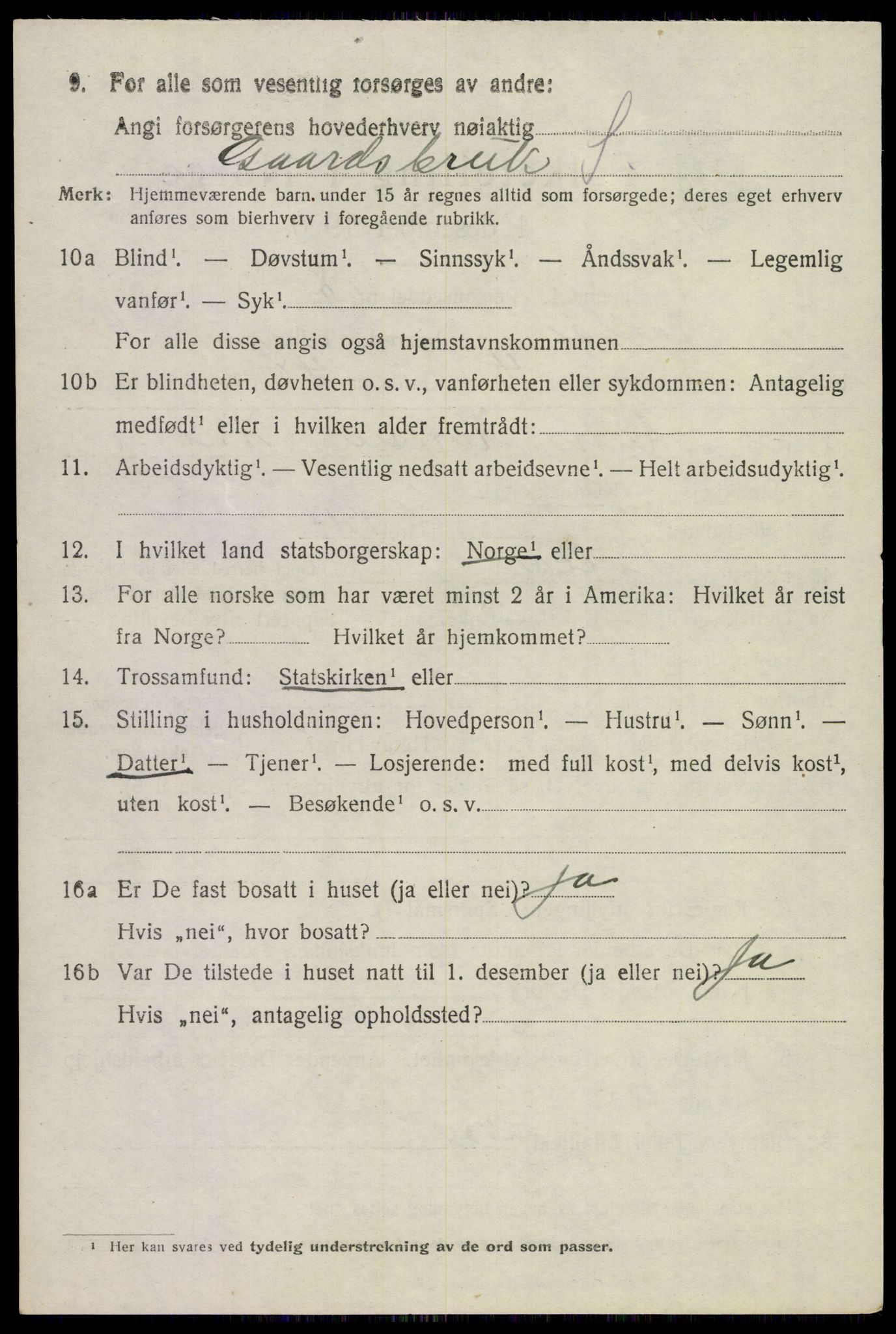 SAKO, 1920 census for Holla, 1920, p. 7158