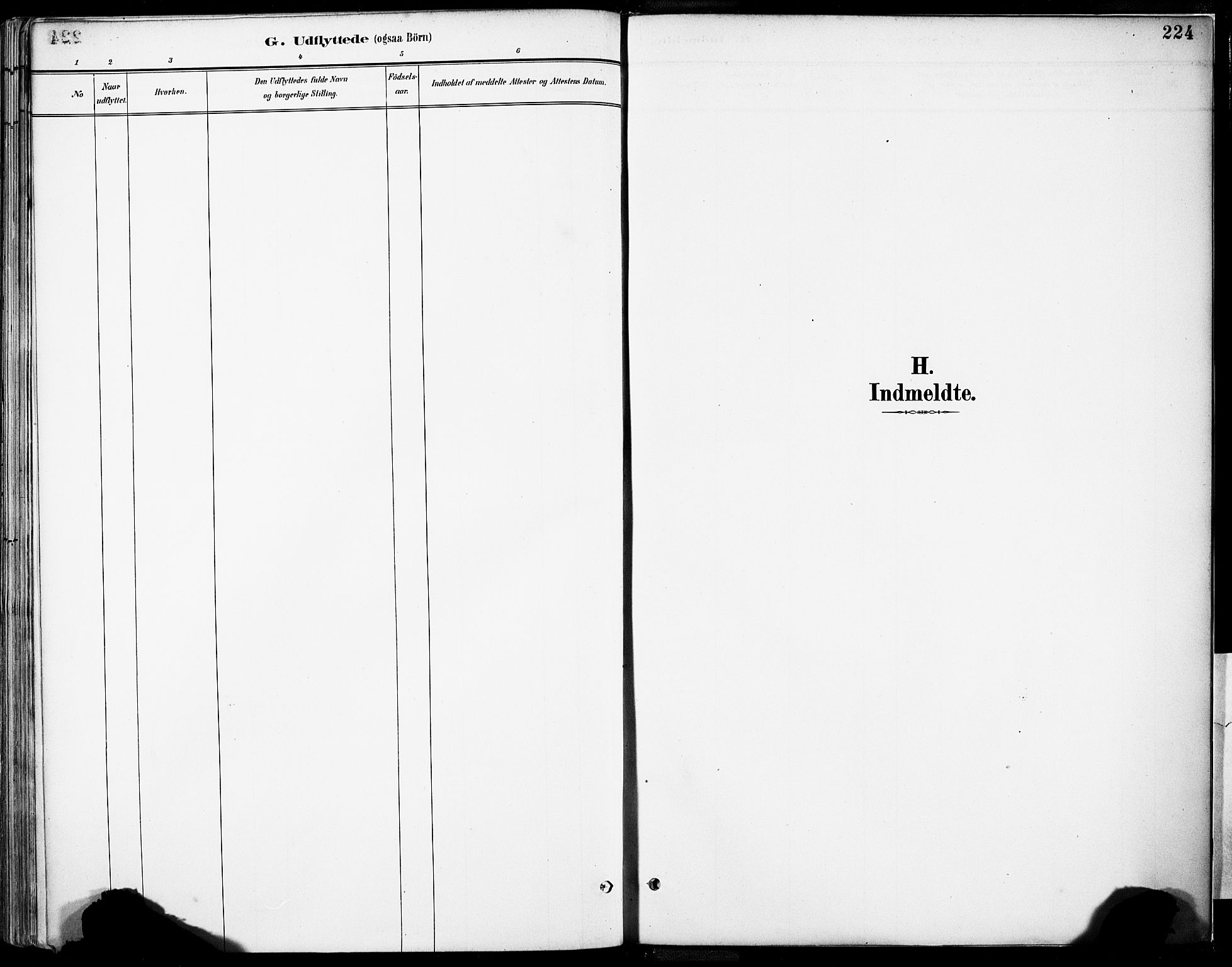 Tysnes sokneprestembete, SAB/A-78601/H/Haa: Parish register (official) no. C 1, 1887-1912, p. 224