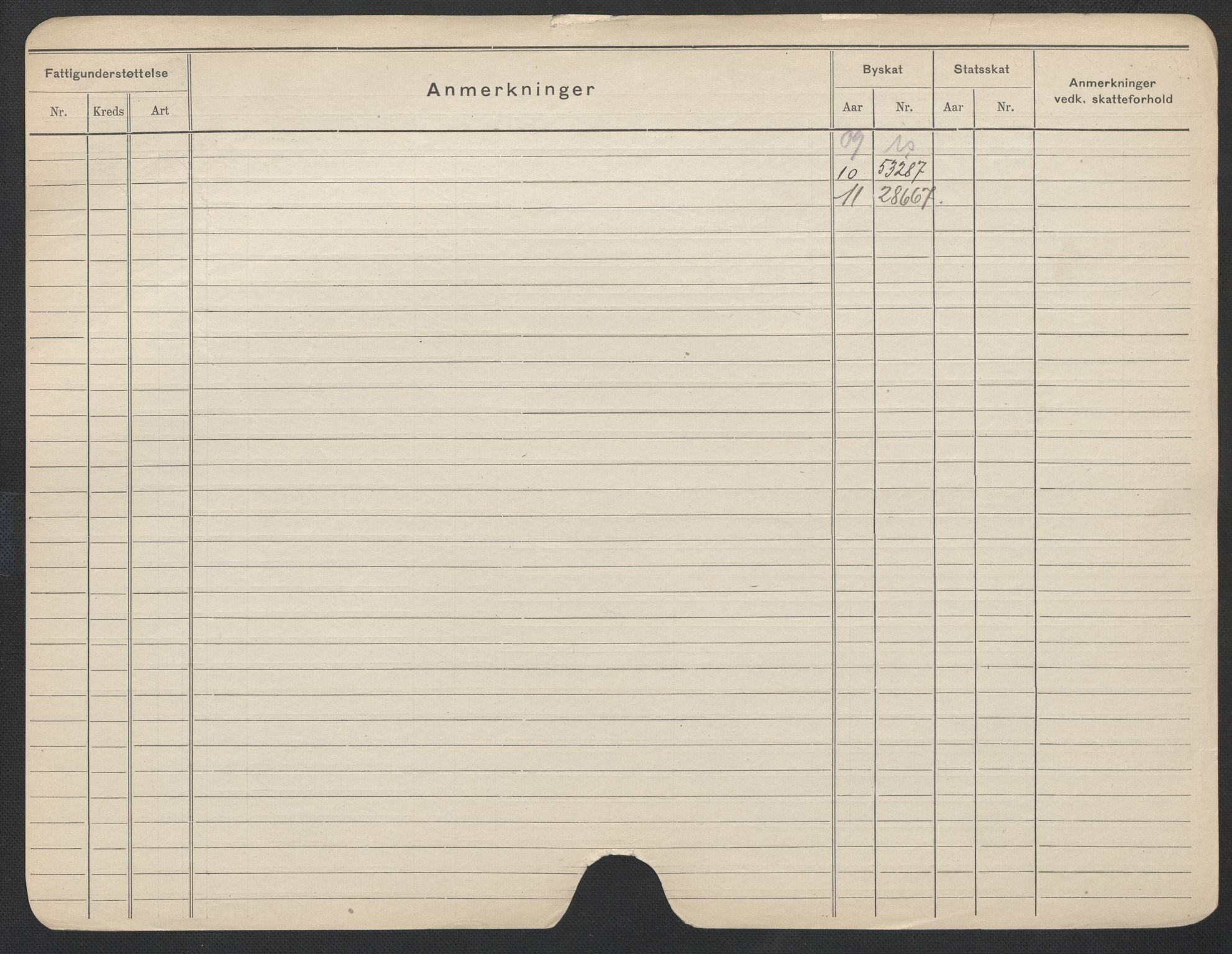Oslo folkeregister, Registerkort, SAO/A-11715/F/Fa/Fac/L0012: Kvinner, 1906-1914, p. 575b
