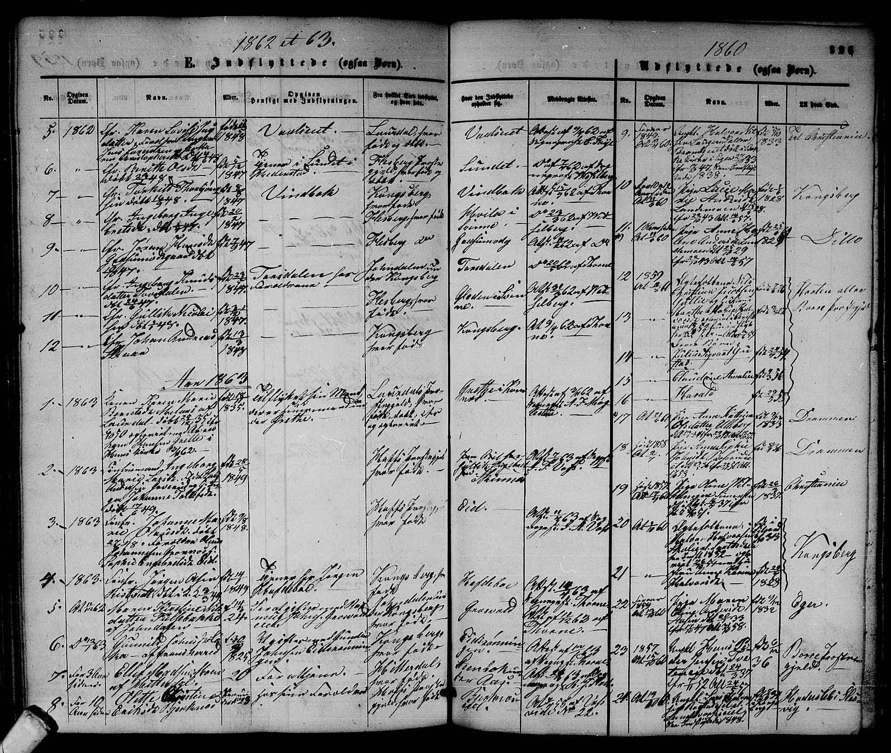 Sandsvær kirkebøker, SAKO/A-244/G/Ga/L0005: Parish register (copy) no. I 5, 1857-1873, p. 326