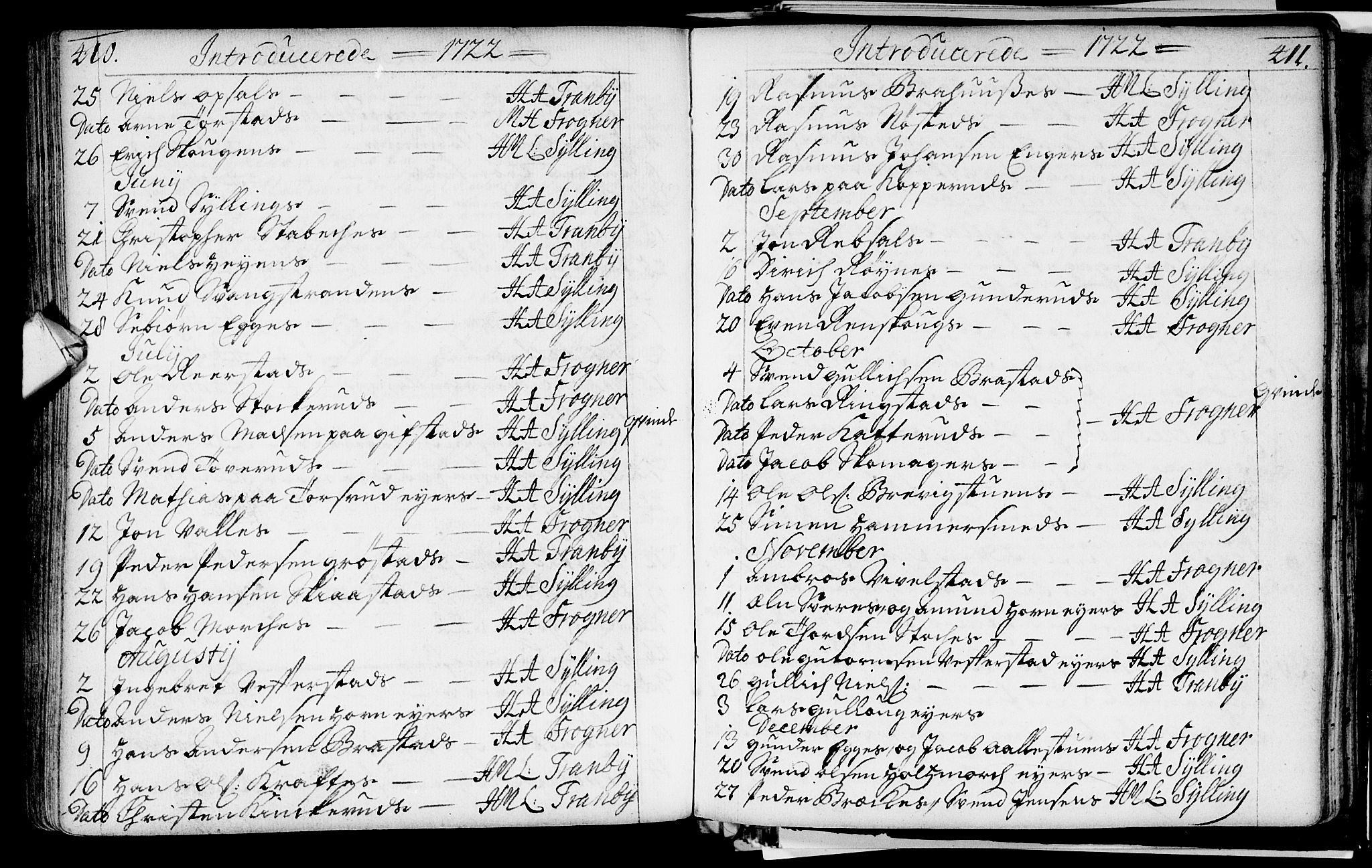 Lier kirkebøker, AV/SAKO-A-230/F/Fa/L0002: Parish register (official) no. I 2, 1701-1726, p. 410-411